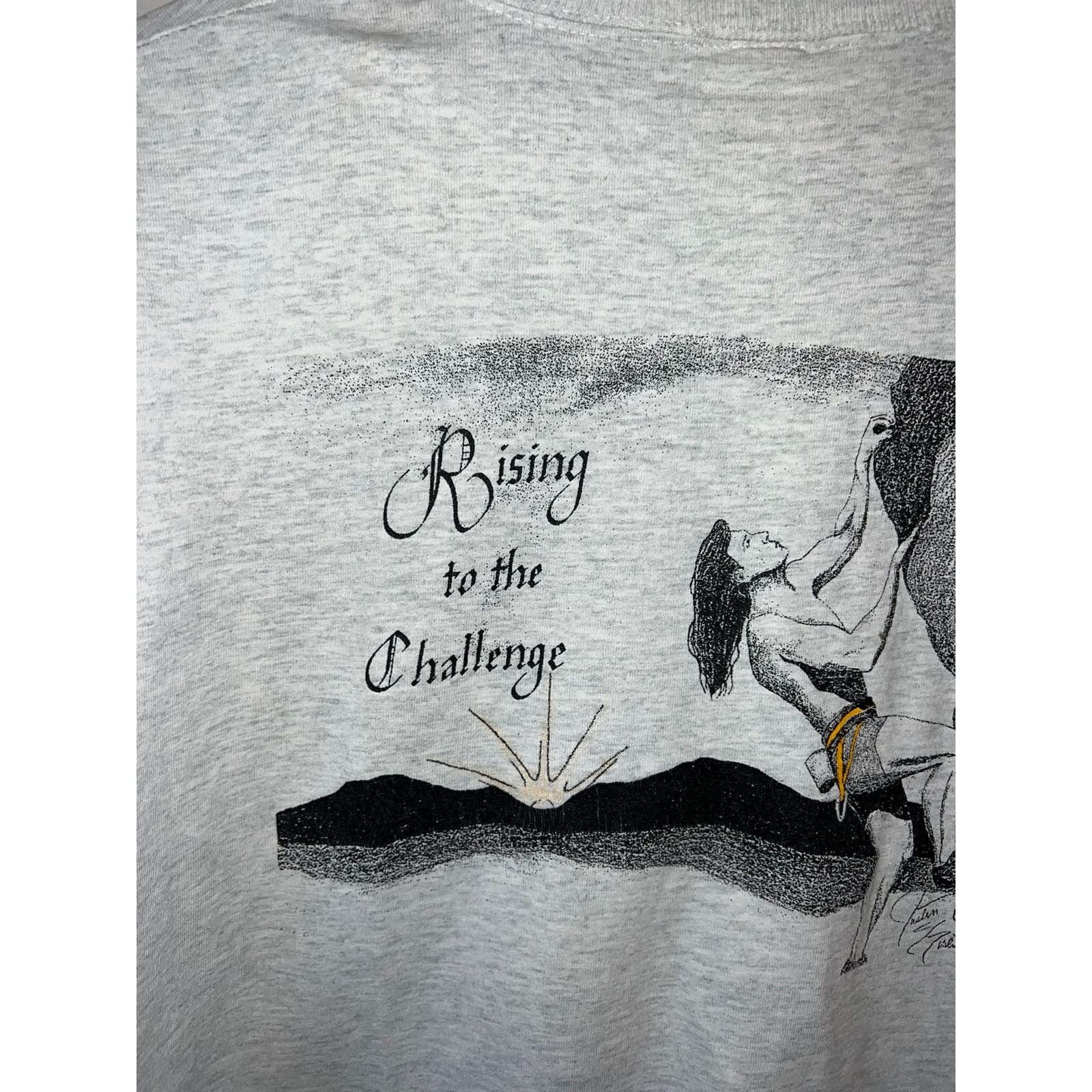 Fruit Of The Loom Vintage CU Shirt MEP Rising Mechanical Engineering 90s XL Size US XL / EU 56 / 4 - 8 Thumbnail