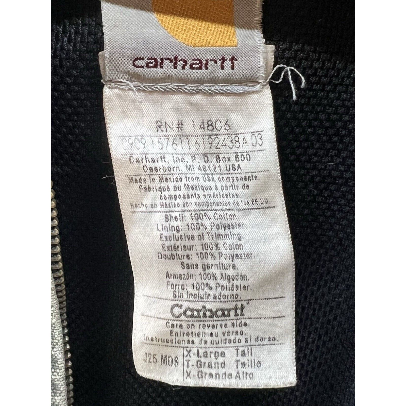 Carhartt Carhartt J25 MOS Hooded Sz. XL Sage Green Duck Canvas Jacket Size US XL / EU 56 / 4 - 3 Thumbnail