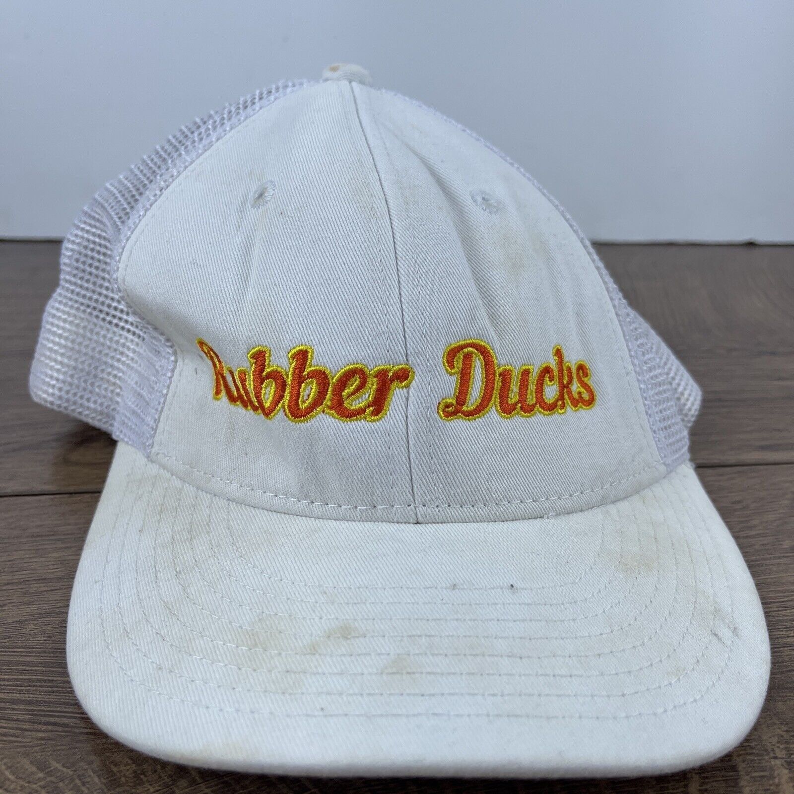 Other Rubber Ducks Snapback Hat Rubber Ducks White Hat Adjustable Size ONE SIZE - 1 Thumbnail