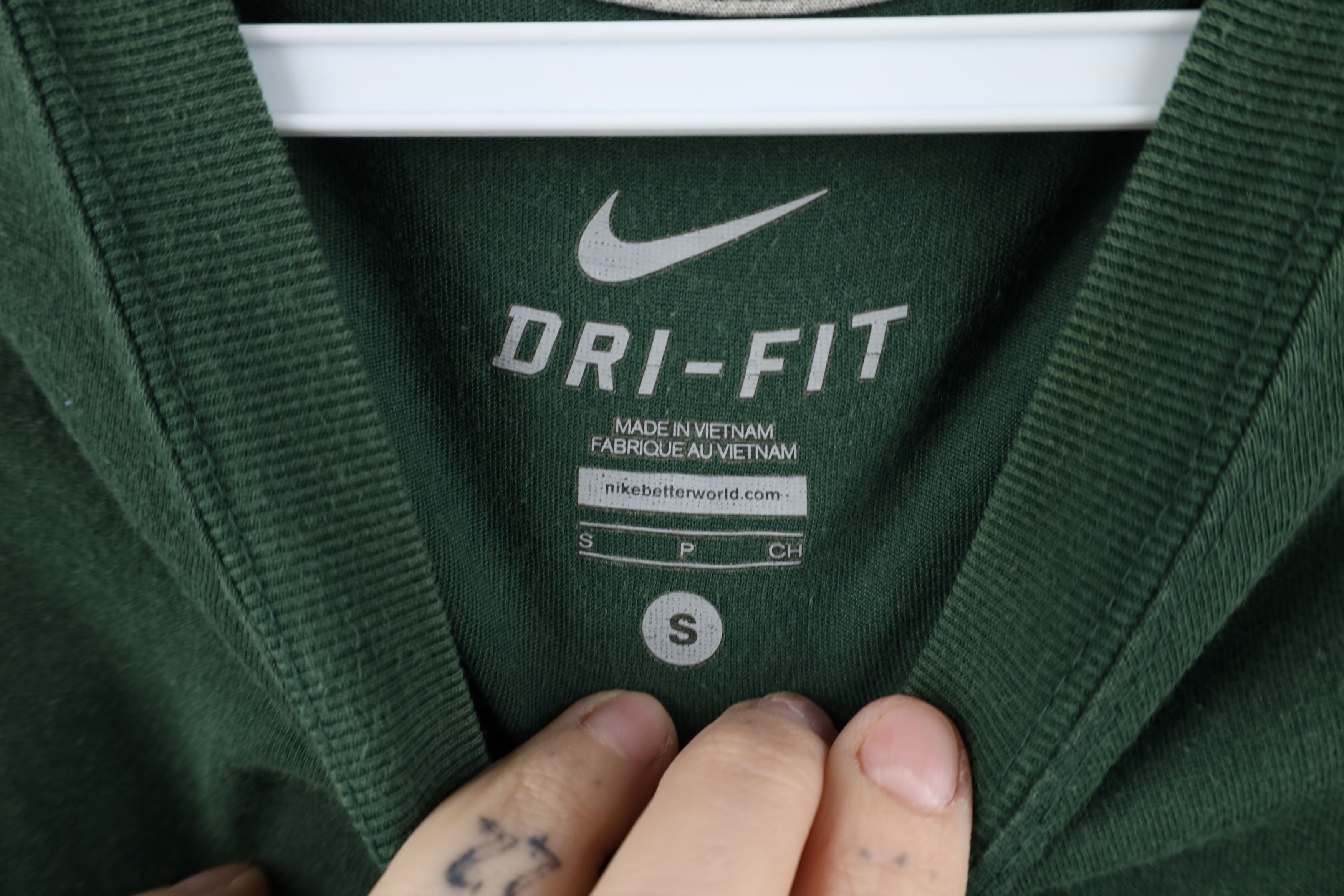 Nike Nike Elite State University Basketball T-Shirt Green Size US S / EU 44-46 / 1 - 10 Thumbnail