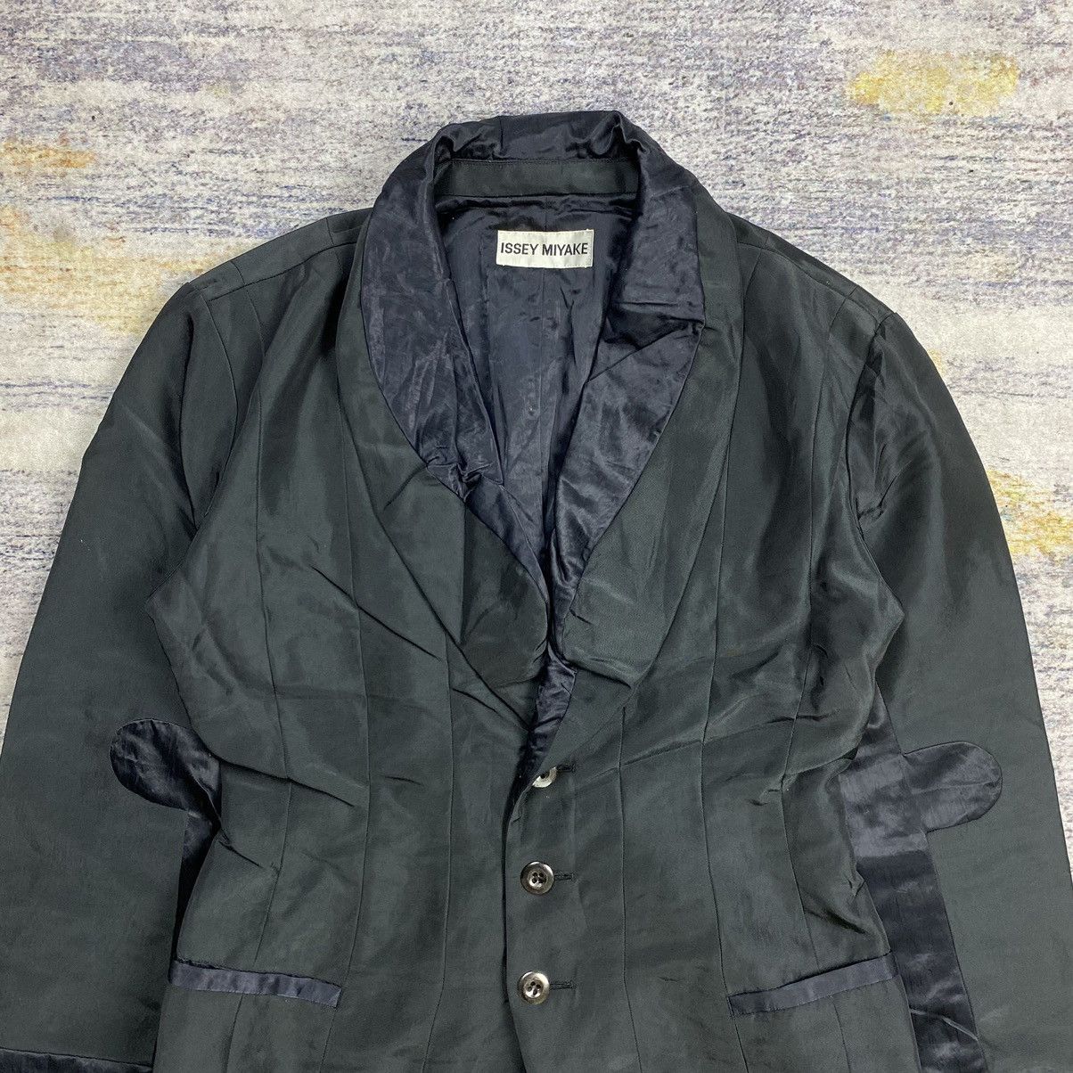 Issey Miyake Issey Miyake Aw 2005 nylon blazer Size L / US 10 / IT 46 - 3 Thumbnail