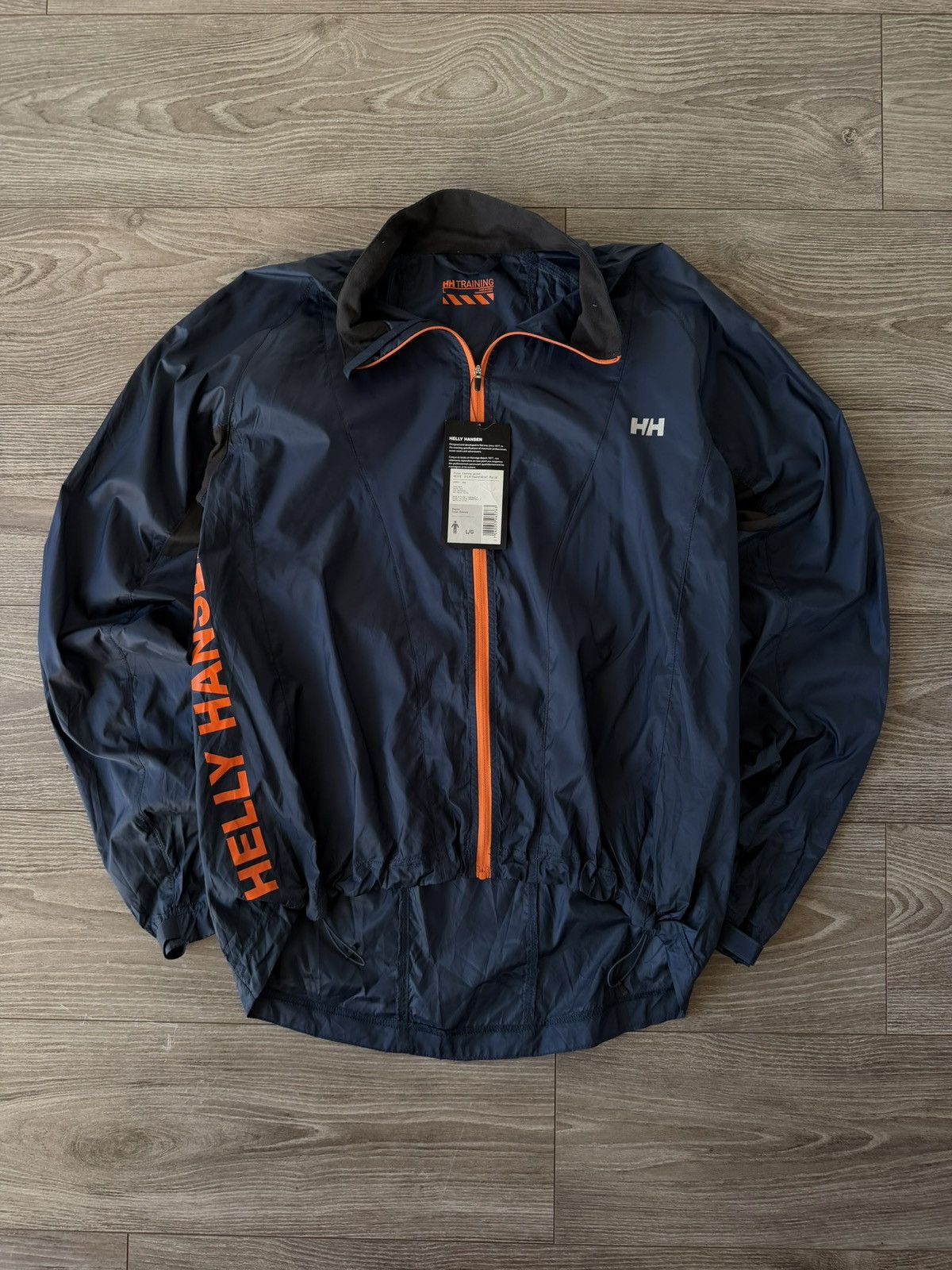 Helly Hansen ‼️HELLY HANSEN New With Tags Packable Big Logo JACKET ‼️ Size US L / EU 52-54 / 3 - 4 Thumbnail
