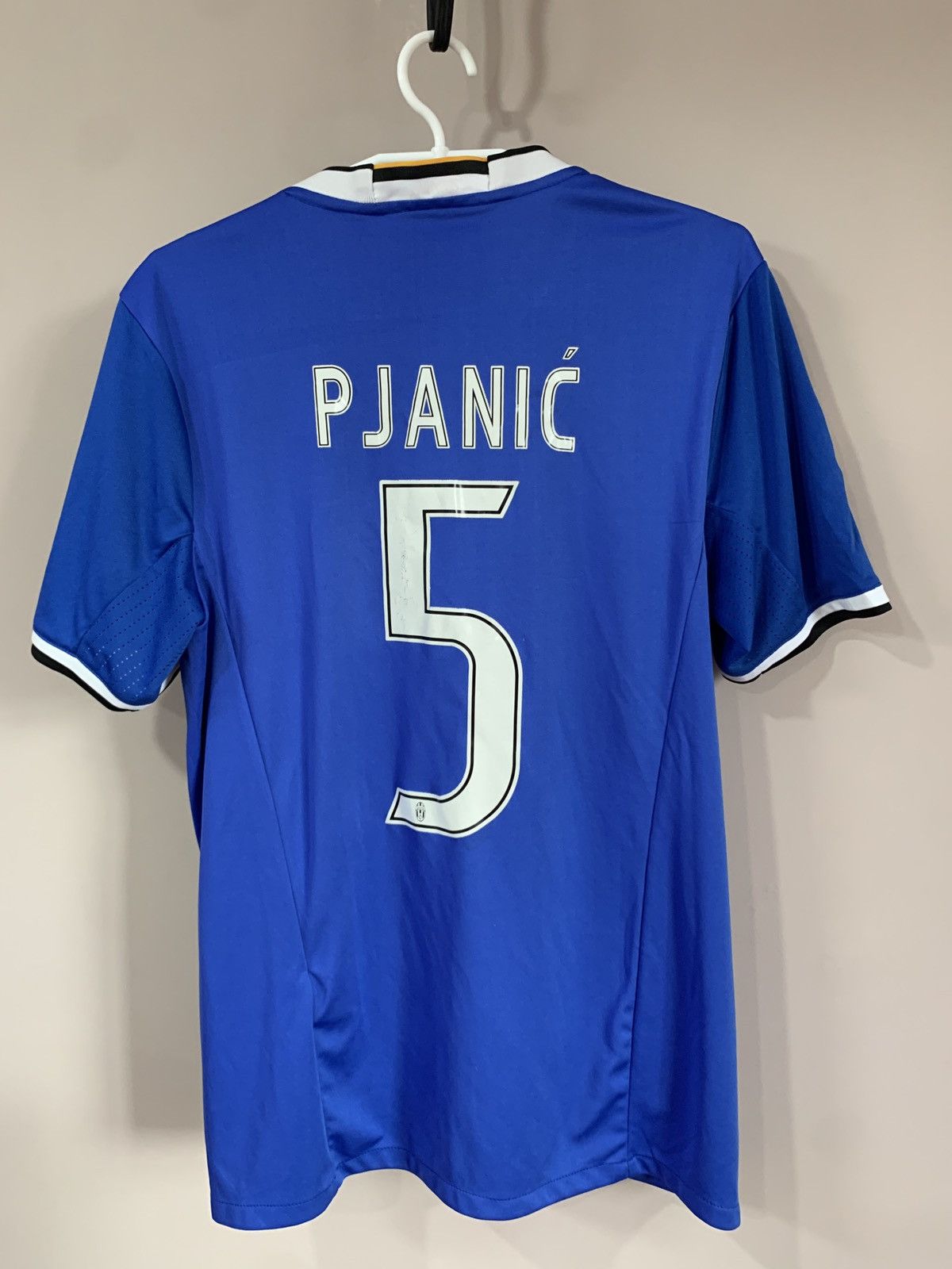 Adidas Juventus Away Football Shirt Adidas Soccer Jersey PJANIC #5 Size US S / EU 44-46 / 1 - 2 Thumbnail