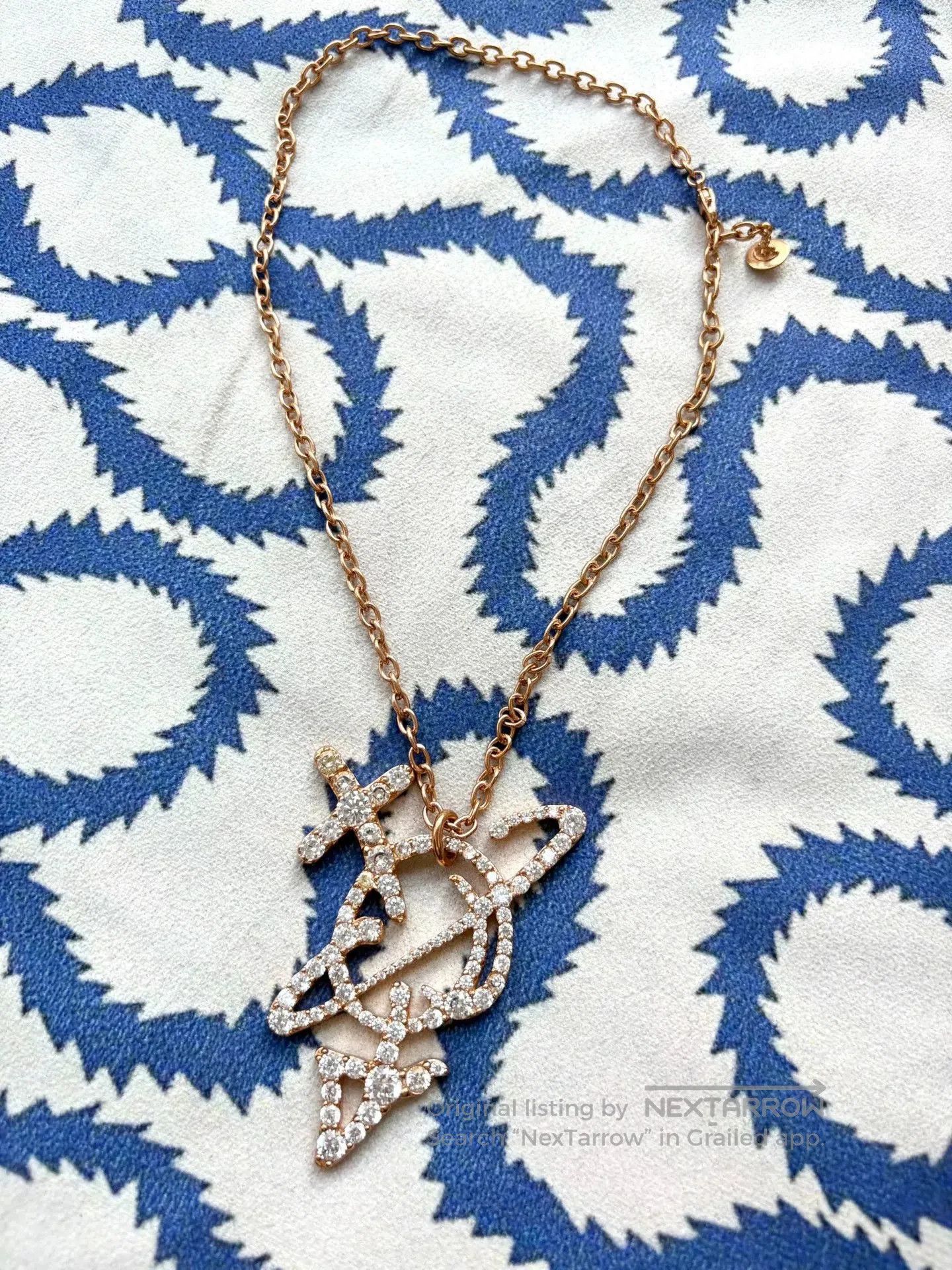 Vivienne Westwood Vivienne Westwood Vintage Rose Gold Saturn Necklace. Size ONE SIZE - 1 Thumbnail