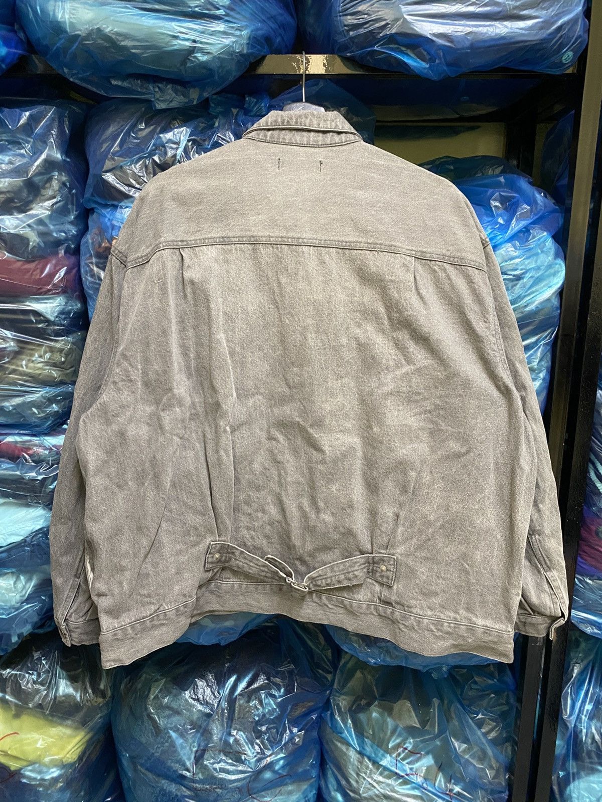 Vintage WYM Oversized Vintage Workwear Jacket – 100% Cotton – Light Size US M / EU 48-50 / 2 - 7 Thumbnail