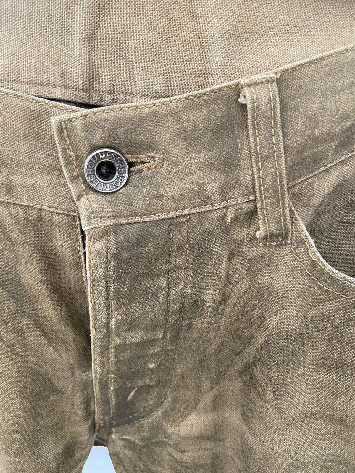 5351 POUR LES HOMMES 5351 - waxed denim Size US 30 / EU 46 - 6 Thumbnail