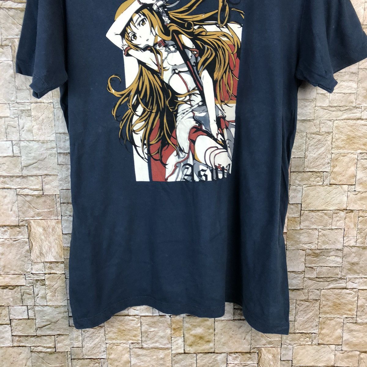 Anime Sword Art Online anima girl Blue T-Shirt tee japan #A546 Size US M / EU 48-50 / 2 - 3 Thumbnail