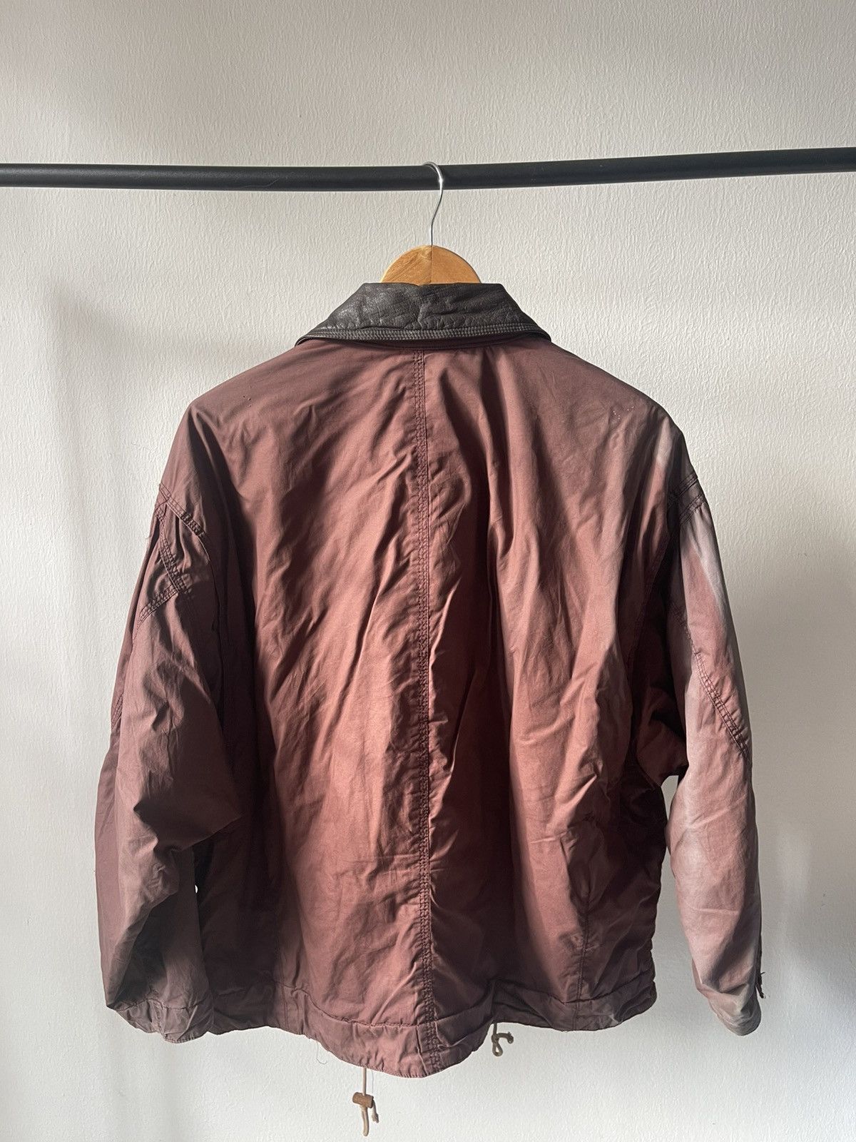 Nigel Cabourn 80s 90s Nigel Caboun Faded Flight Jacket 96 Size US L / EU 52-54 / 3 - 7 Thumbnail