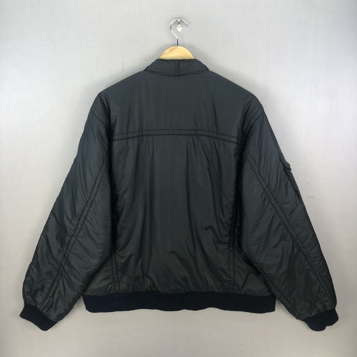 Vintage Vintage 80’s Upstream Racing Division Jeep Bomber Jacket Size US L / EU 52-54 / 3 - 19 Thumbnail