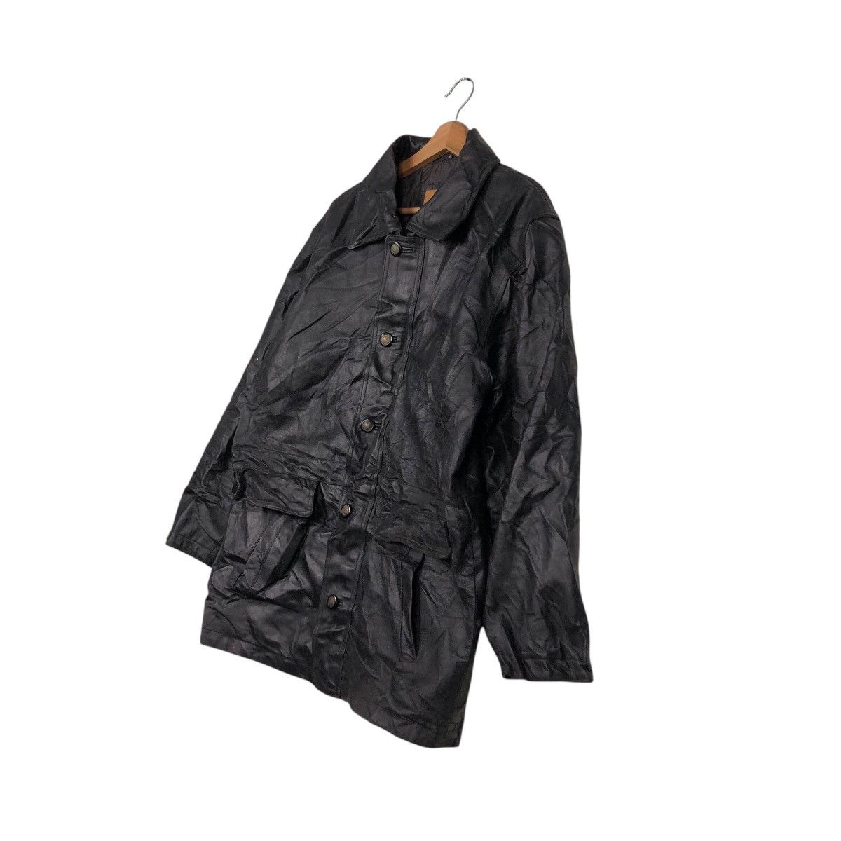 Japanese Brand 📌Vintage Leather Jacket Equitum Italy Blanket Issey Miyake Size US M / EU 48-50 / 2 - 3 Thumbnail