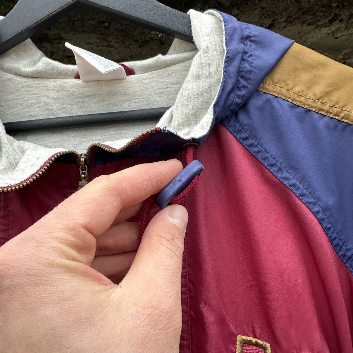 Nike Vintage 80s Nike Light Jacket Gray Tag Spell Out 90s XL Rare Size US XL / EU 56 / 4 - 15 Thumbnail