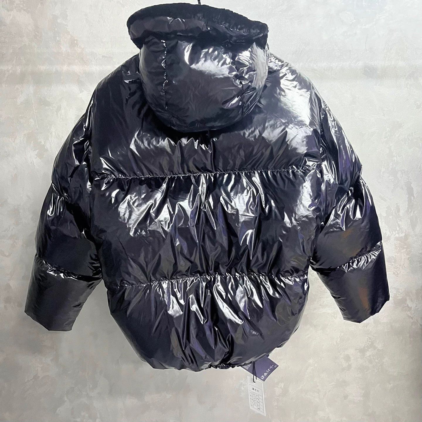 Prada Prada Black Hooded Zip Down Puffer Coat Size 36 Size XS / US 0-2 / IT 36-38 - 2 Thumbnail
