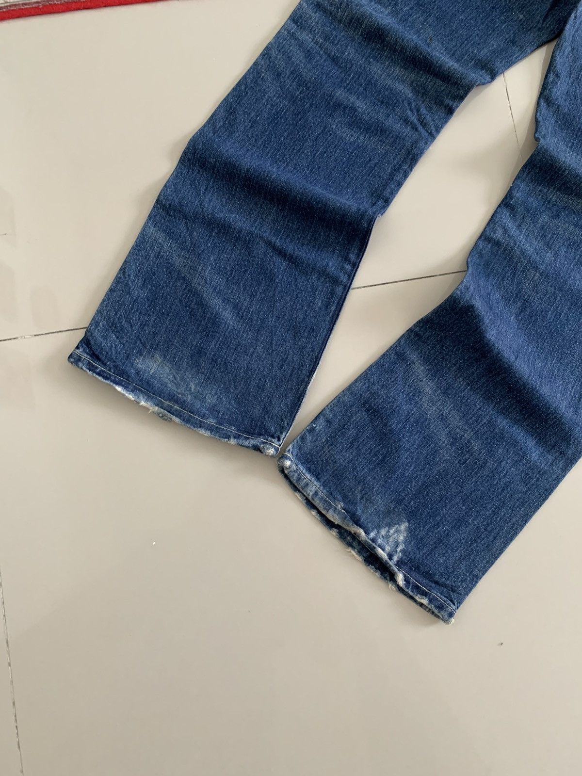 Scotch & Soda Scotch & Soda Ronson Distressed Faded Blue Jeans Size US 30 / EU 46 - 10 Thumbnail