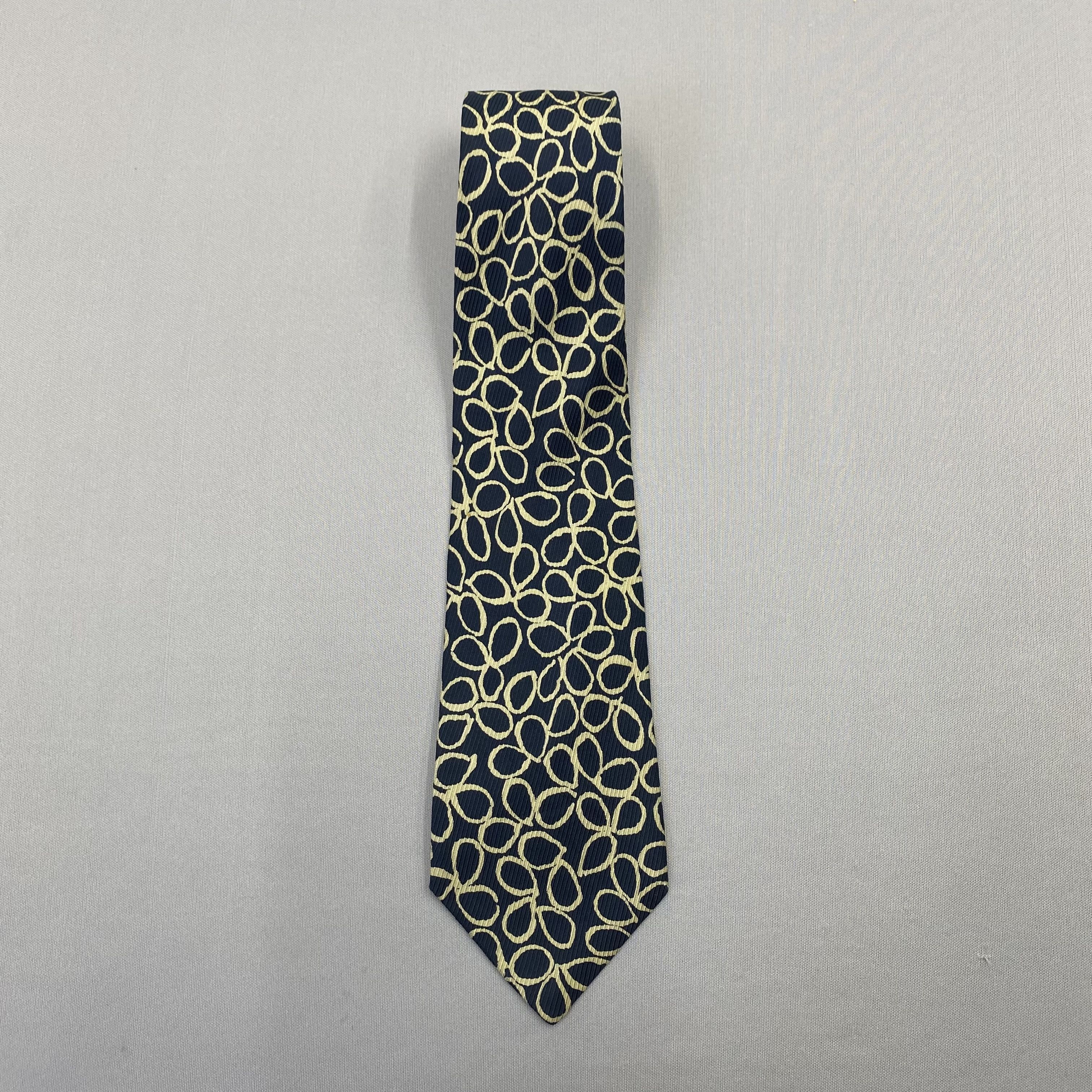 Borsalino Vintage Borsalino SILK Necktie Cravate Pure Silk Neck Tie Size ONE SIZE - 3 Thumbnail