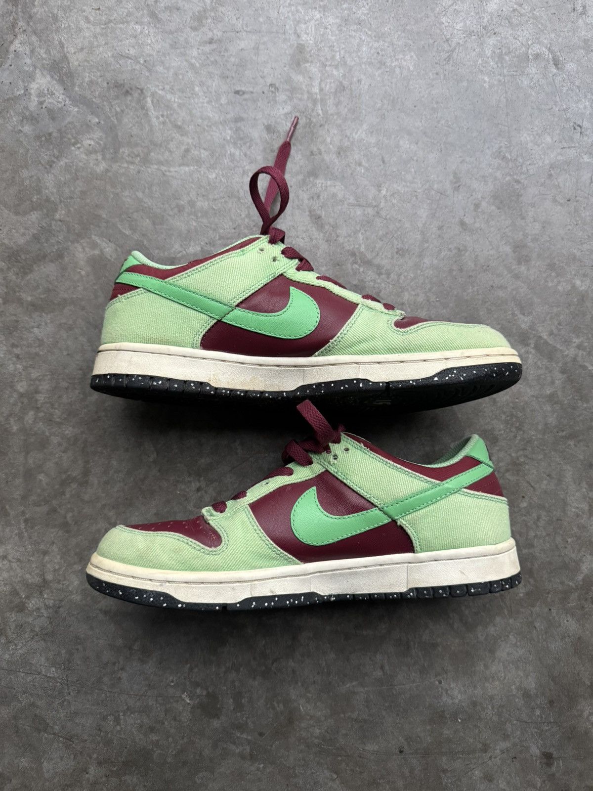 Nike × Vintage Vintage 2007 Women’s Nike Dunk Low Y2K Skater Sneakers Size US 8.5 / IT 38.5 - 2 Thumbnail