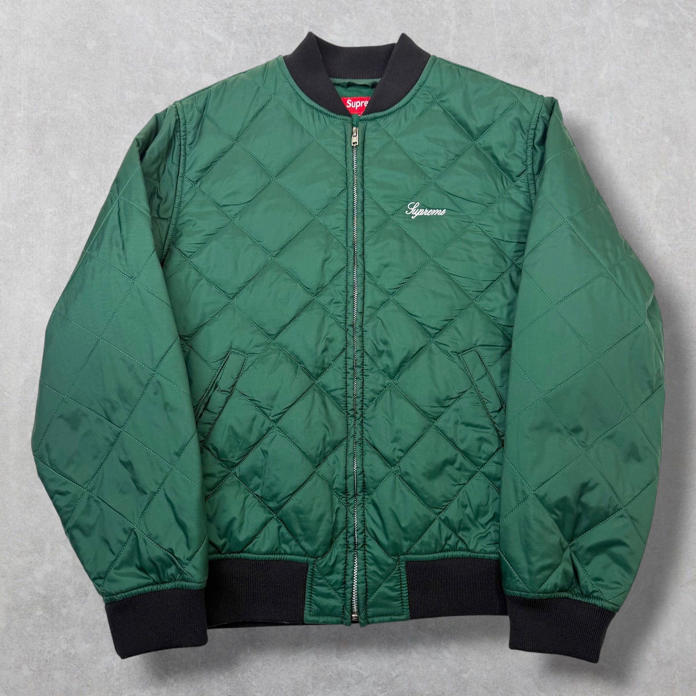 Supreme Supreme Sequin Patch Quilted Bomber L Size US L / EU 52-54 / 3 - 2 Thumbnail