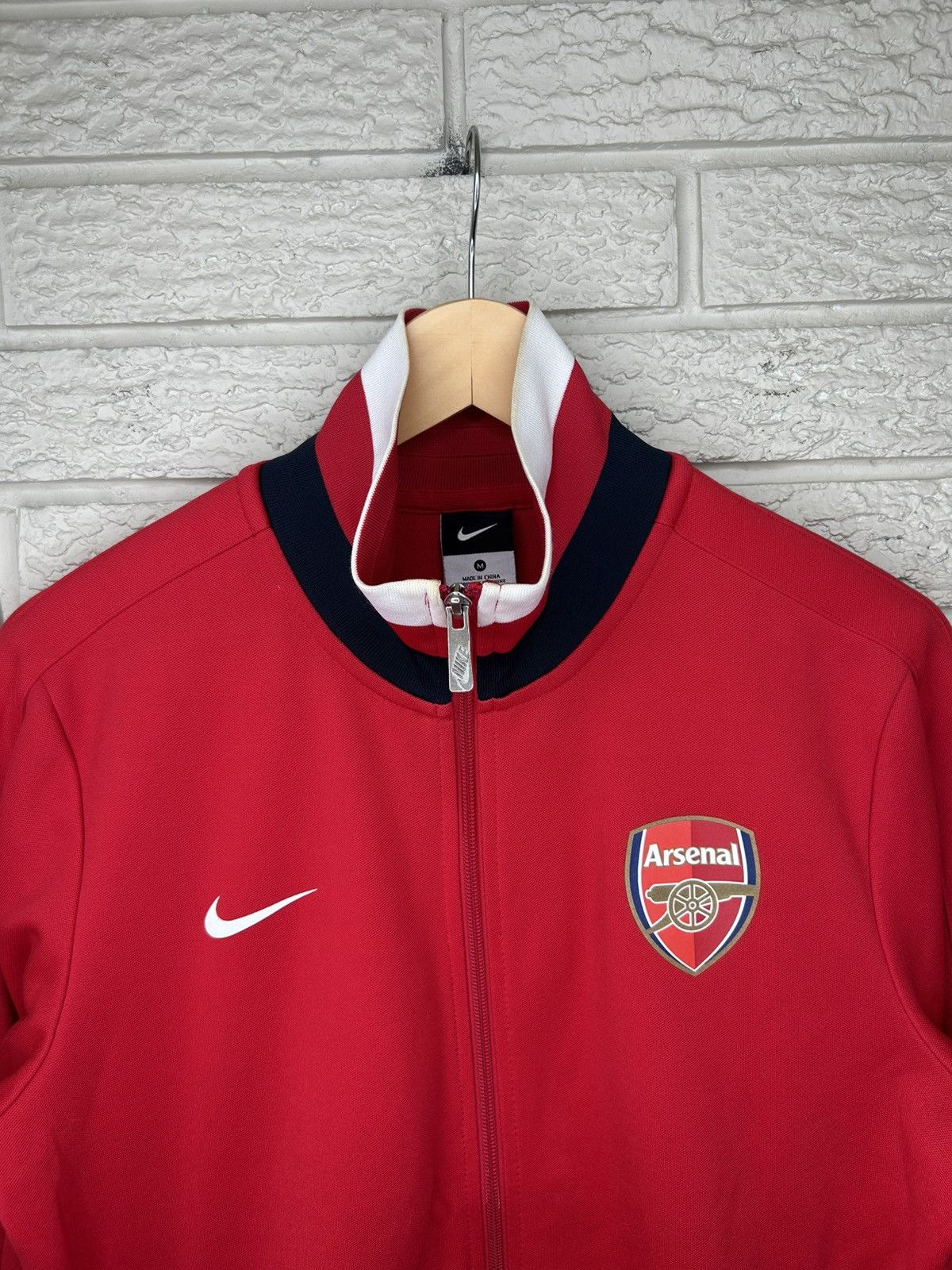 Nike Nike Arsenal 2012 Zip Up Training Jacket Size US M / EU 48-50 / 2 - 2 Thumbnail