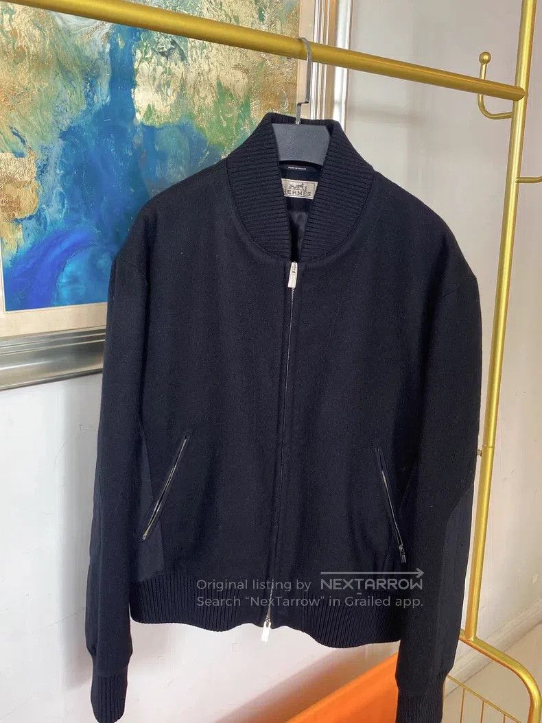Hermes Hermes Jacket for men blue black Size US L / EU 52-54 / 3 - 1 Thumbnail