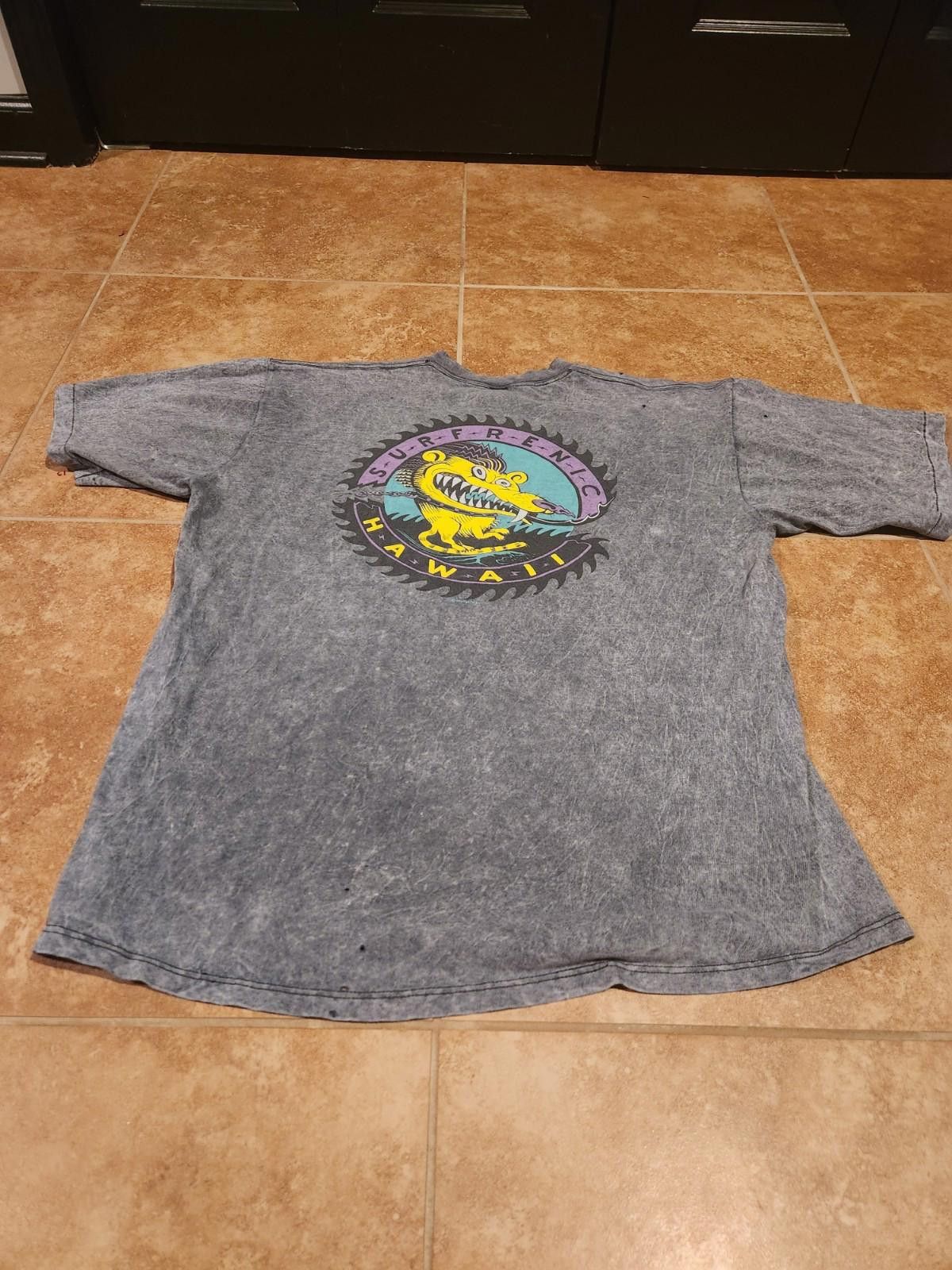 Vintage Vintage Hawaii Surf Tee Crazy Shirt Mens XL Size US XL / EU 56 / 4 - 1 Thumbnail