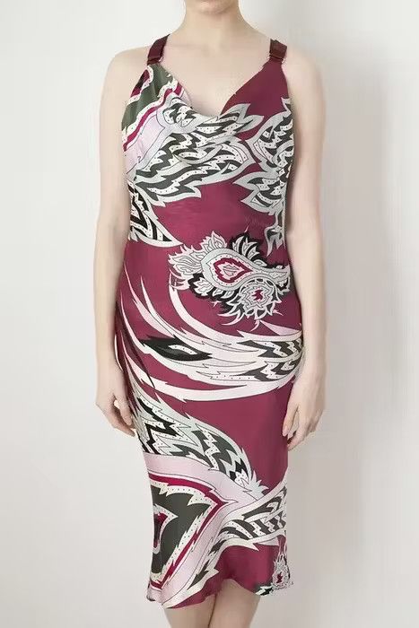 Alexander McQueen SS01 paisley suspender dress Size S / US 4 / IT 40 - 1 Thumbnail