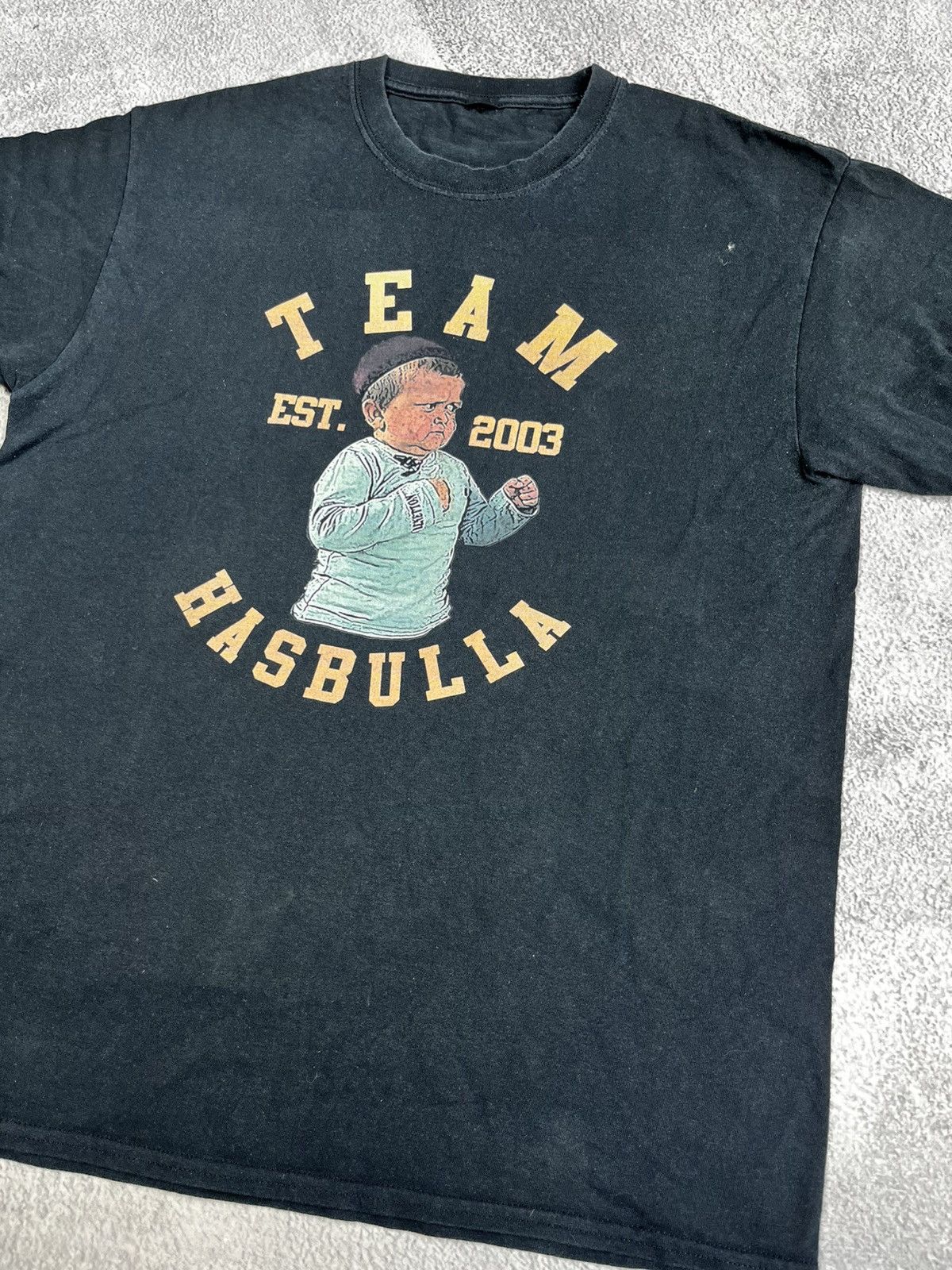 Vintage G.O.A.T. Team MMA Hasbulla Fighting Meme Est. 2003 Vintage Size US L / EU 52-54 / 3 - 2 Thumbnail