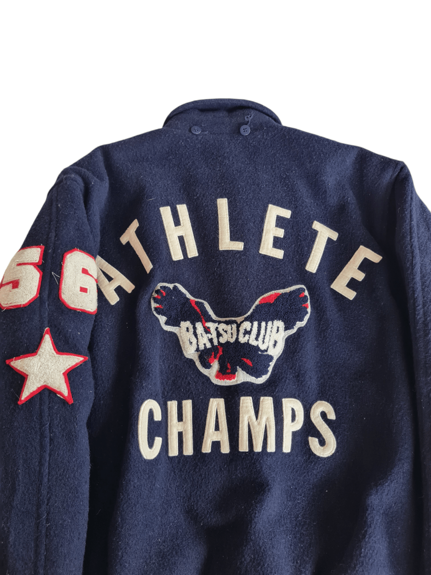 Japanese Brand Rare Vtg 56s Ba-Tsu Wool Varsity Jacket Championship Size US M / EU 48-50 / 2 - 5 Thumbnail