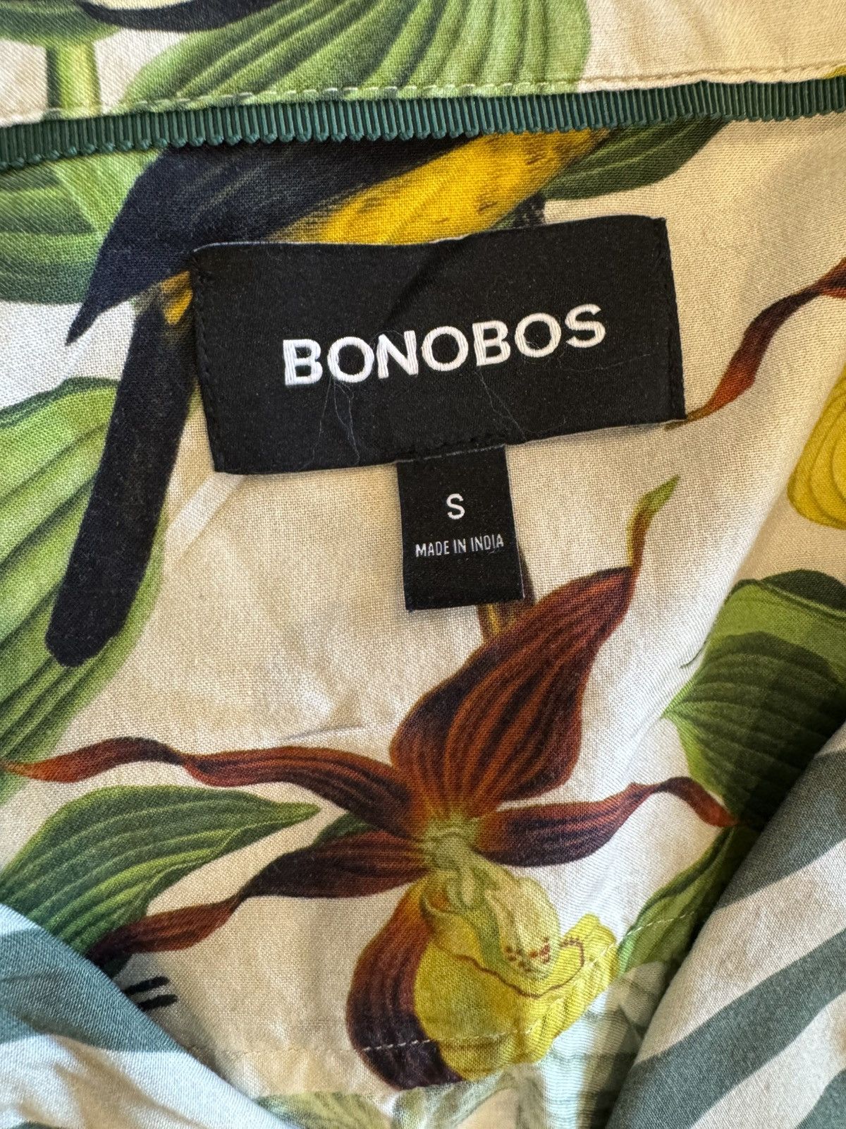 Bonobos Bonobos camp pool shirt tropical hawaiian small Size US S / EU 44-46 / 1 - 2 Thumbnail