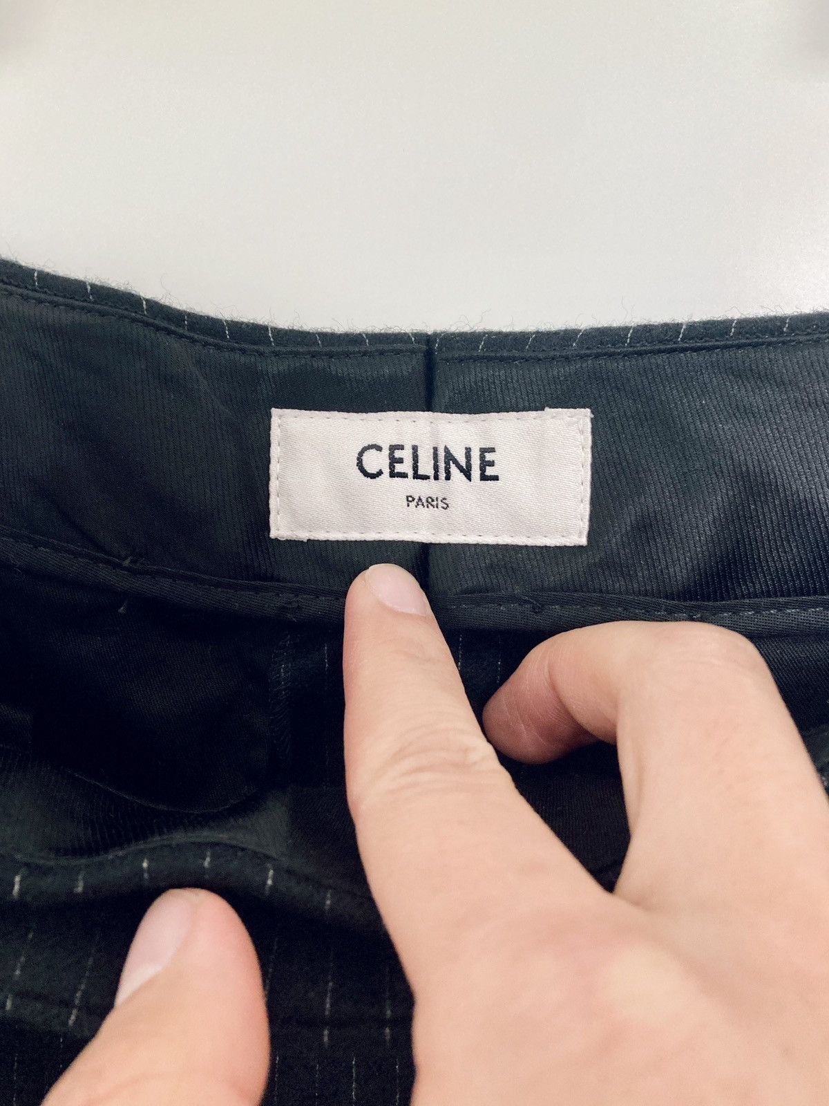 Celine CELINE BY HEDI SLIMANE 22AW/FW FLARED BOOTCUT PANTS Size 46R - 5 Thumbnail