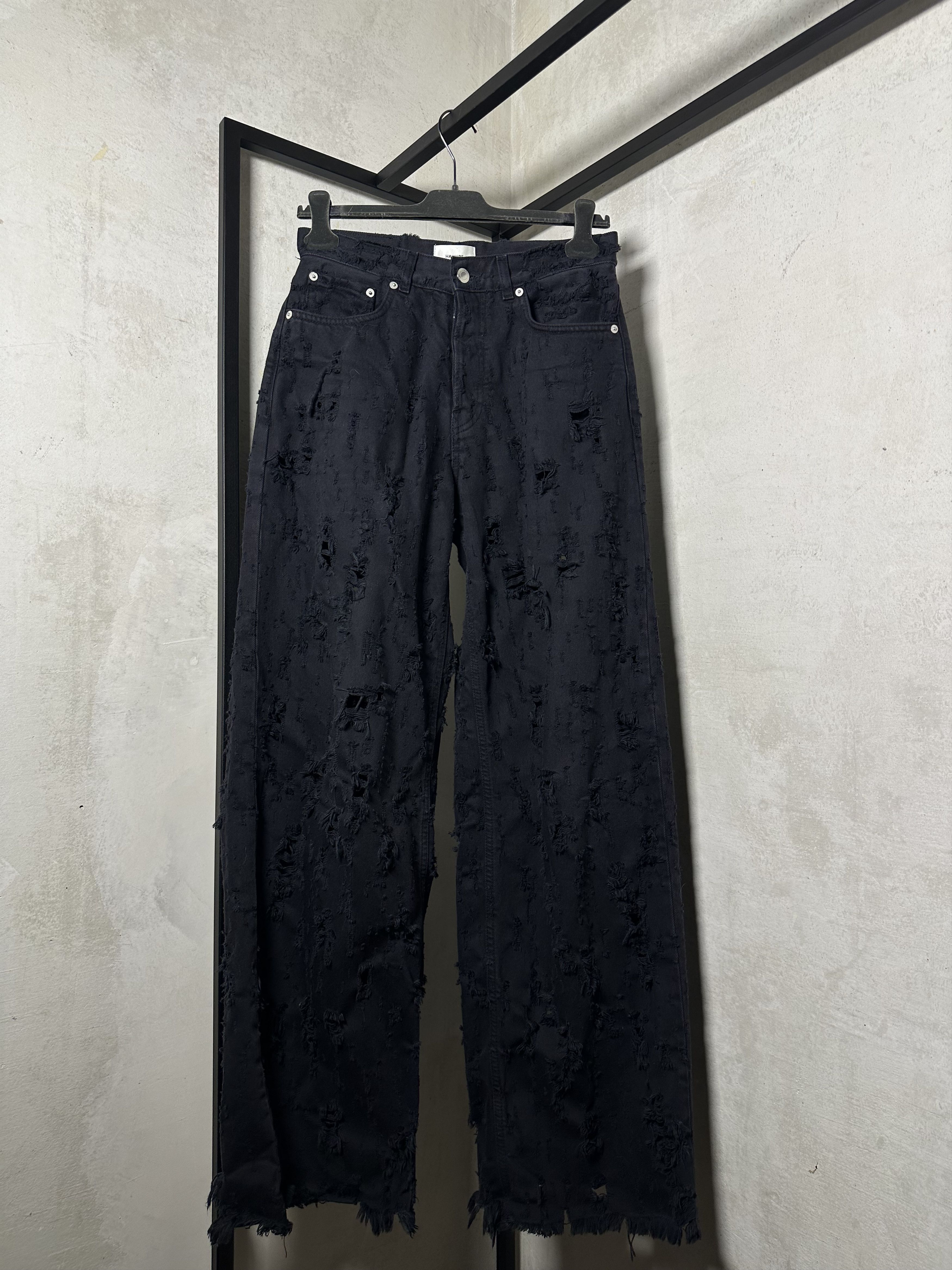 Haikure Haikure Bethany Bully Destroyed Baggy Jeans Size 26" / US 2 / IT 38 - 2 Thumbnail