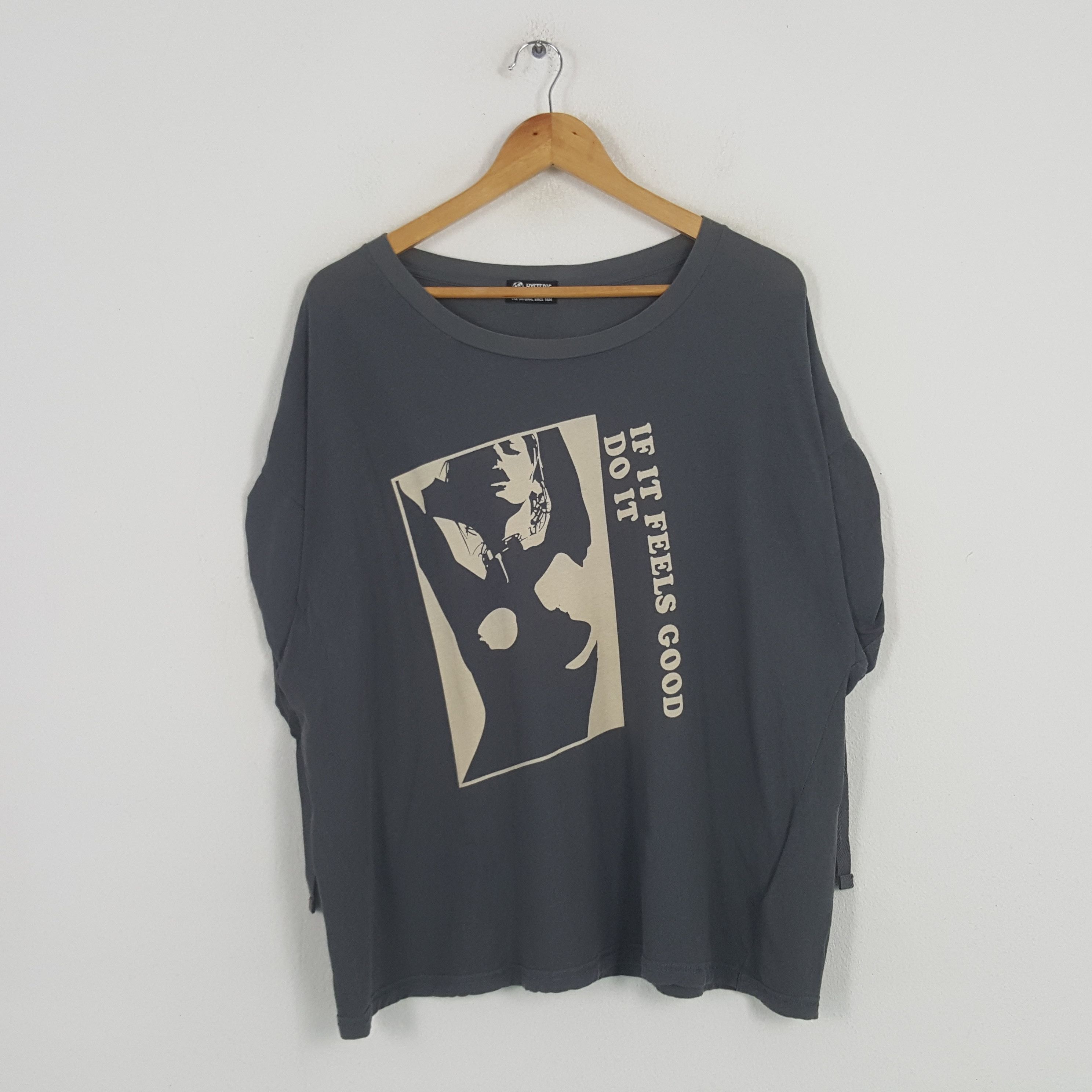 Hysteric Glamour × Japanese Brand × Vintage Vintage Hysteric Glamour Outcast Japanese Brand Rare Tshirt Size XL / US 12-14 / IT 48-50 - 1 Thumbnail