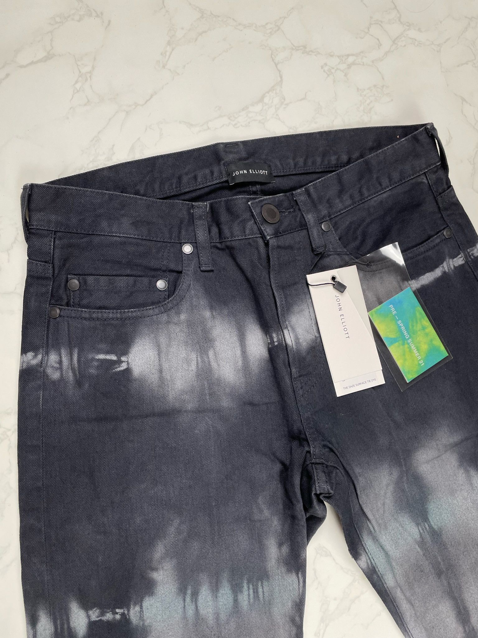 John Elliott 🔥[SALE]🔥 John Elliott Daze Surface Tie Dye Jeans Size US 28 / EU 44 - 11 Thumbnail
