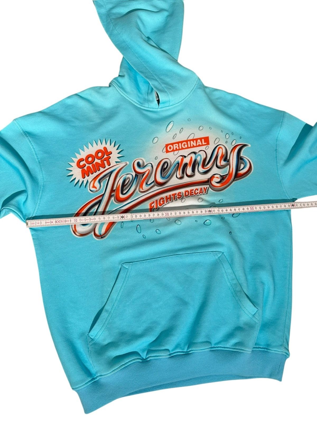 Jeremy Scott Jeremy Scott “Cool Mint” Hoodie – Archive / Runway Era Size L / US 10 / IT 46 - 5 Thumbnail