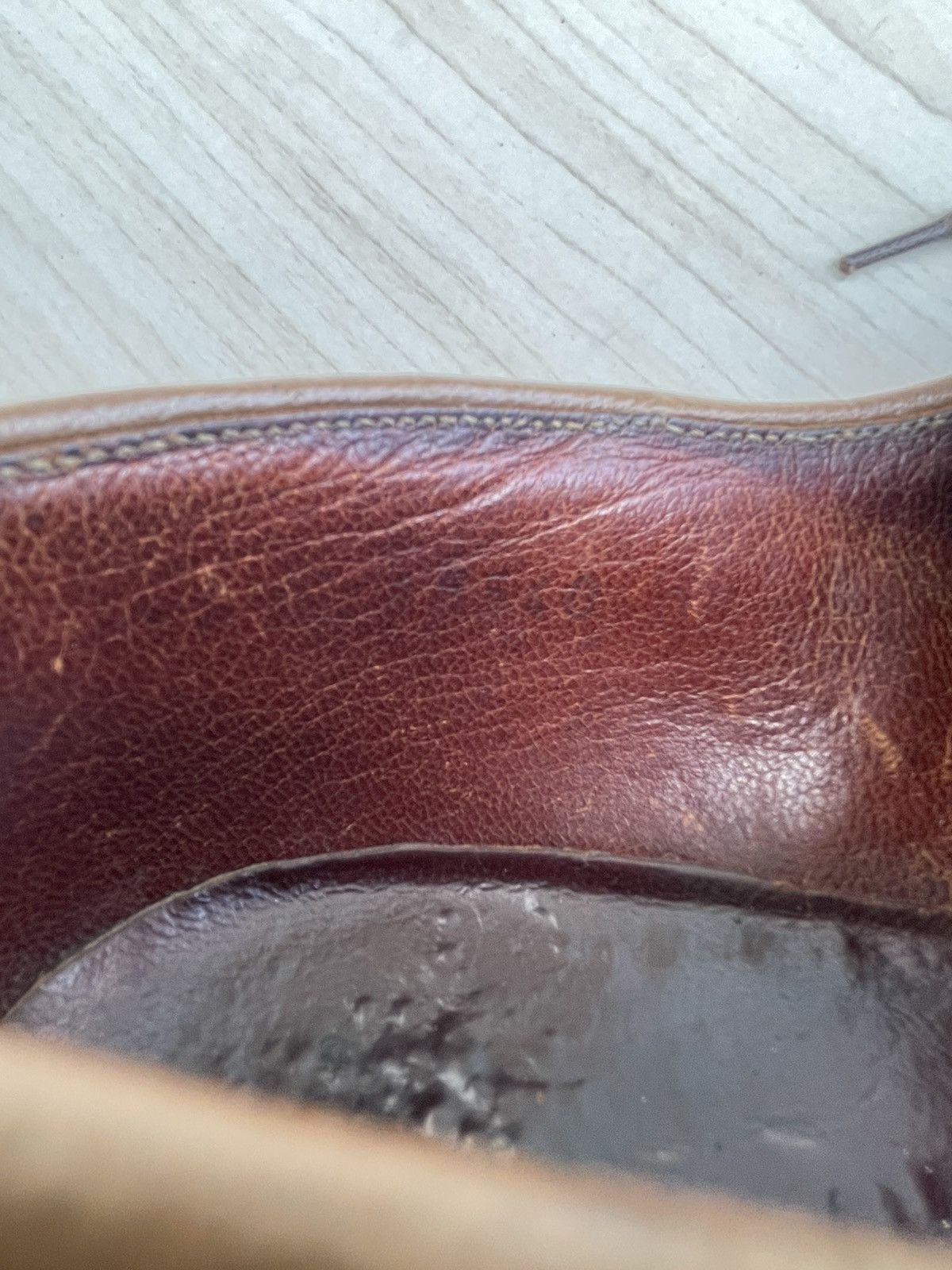 Paraboot Michael marche vintage derbie Size US 8.5 / EU 41-42 - 11 Thumbnail