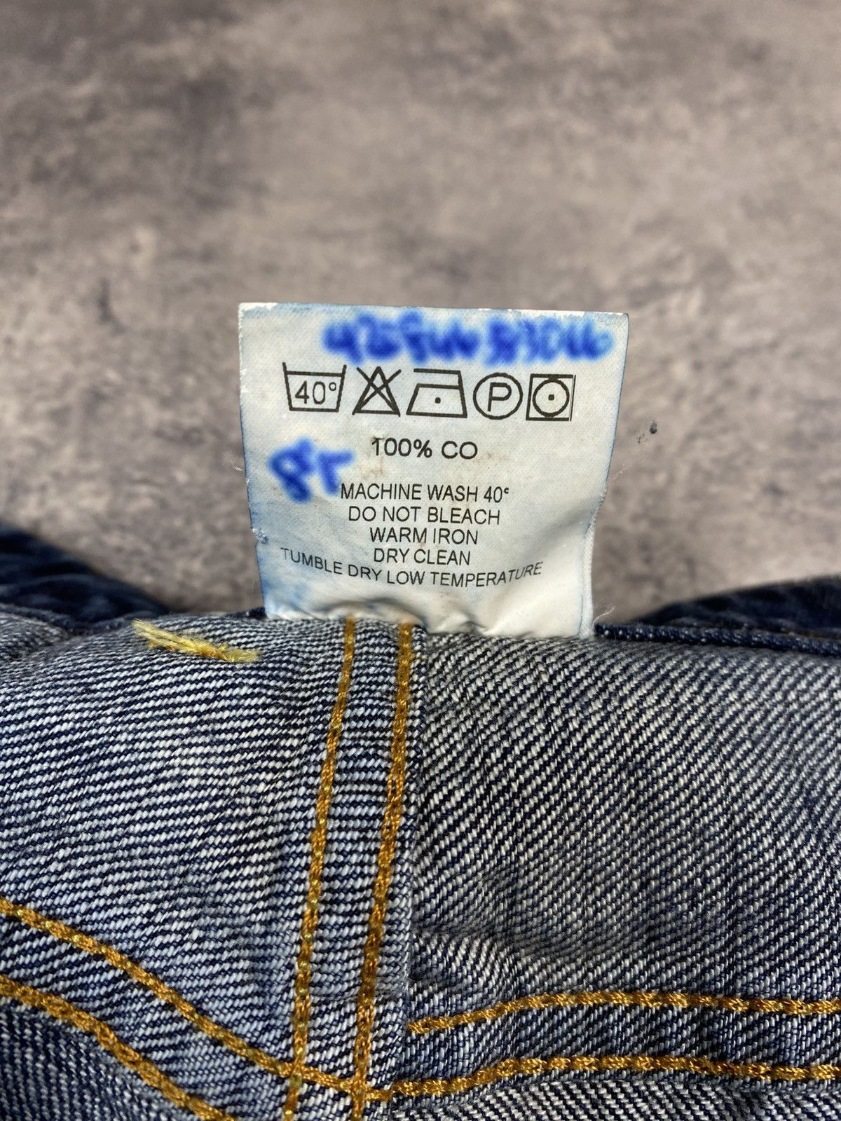 Evisu Evisu Donna Flared Bootcut Jeans Stonewashed y2k japanese Size 31" - 20 Thumbnail