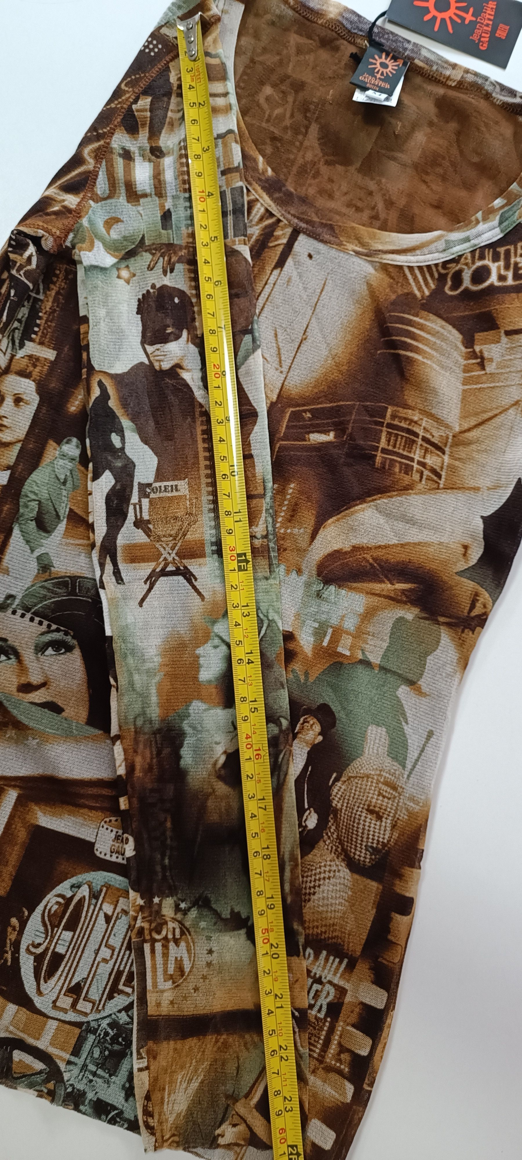 Jean Paul Gaultier Faces mesh top Size M / US 6-8 / IT 42-44 - 10 Thumbnail
