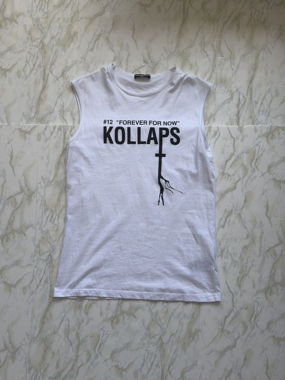 Raf Simons Kollaps Tank Top | Grailed