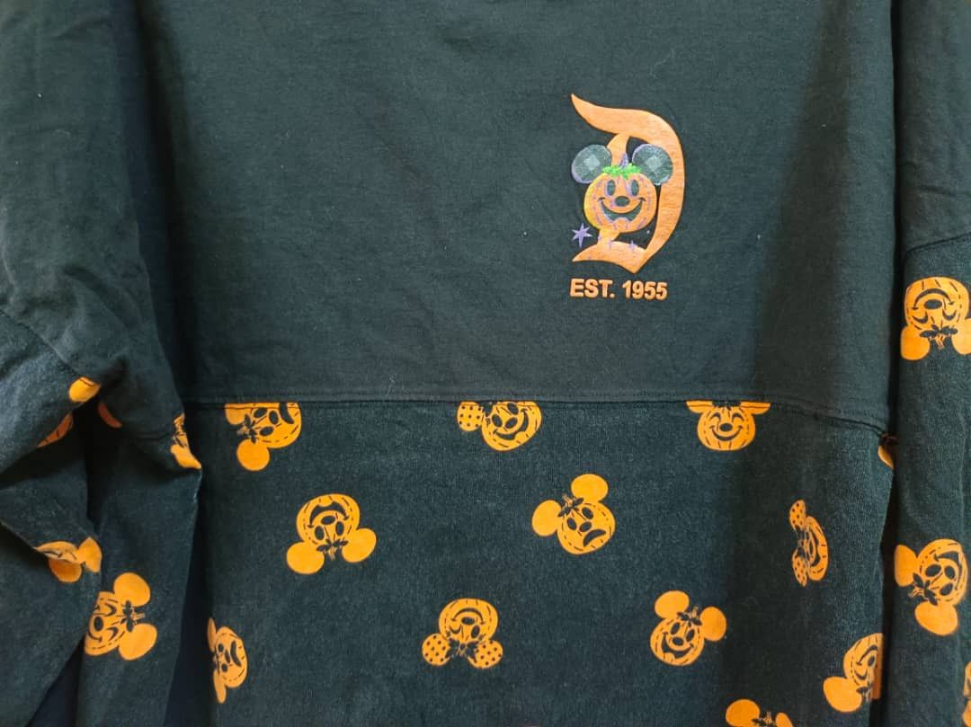 Disney Disneyland Resort Mickey Pumpkin Spirit Jersey Halloween Tee Size US M / EU 48-50 / 2 - 3 Thumbnail