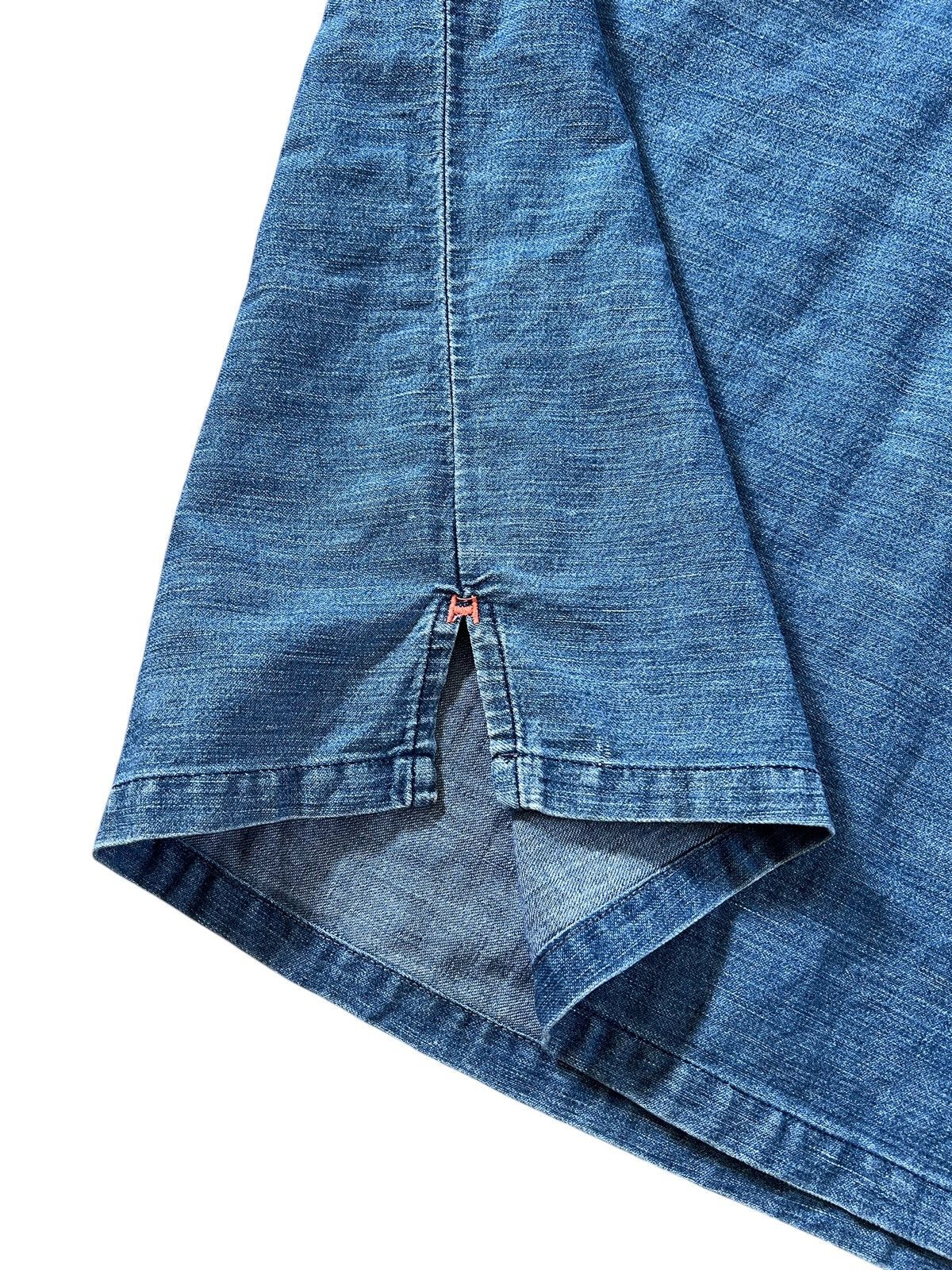 Blue Blue Japan × HOLLYWOOD RANCH MARKET × Japanese Brand Vintage Blue Blue Japan 🇯🇵 Lace Pullover Size US XL / EU 56 / 4 - 6 Thumbnail