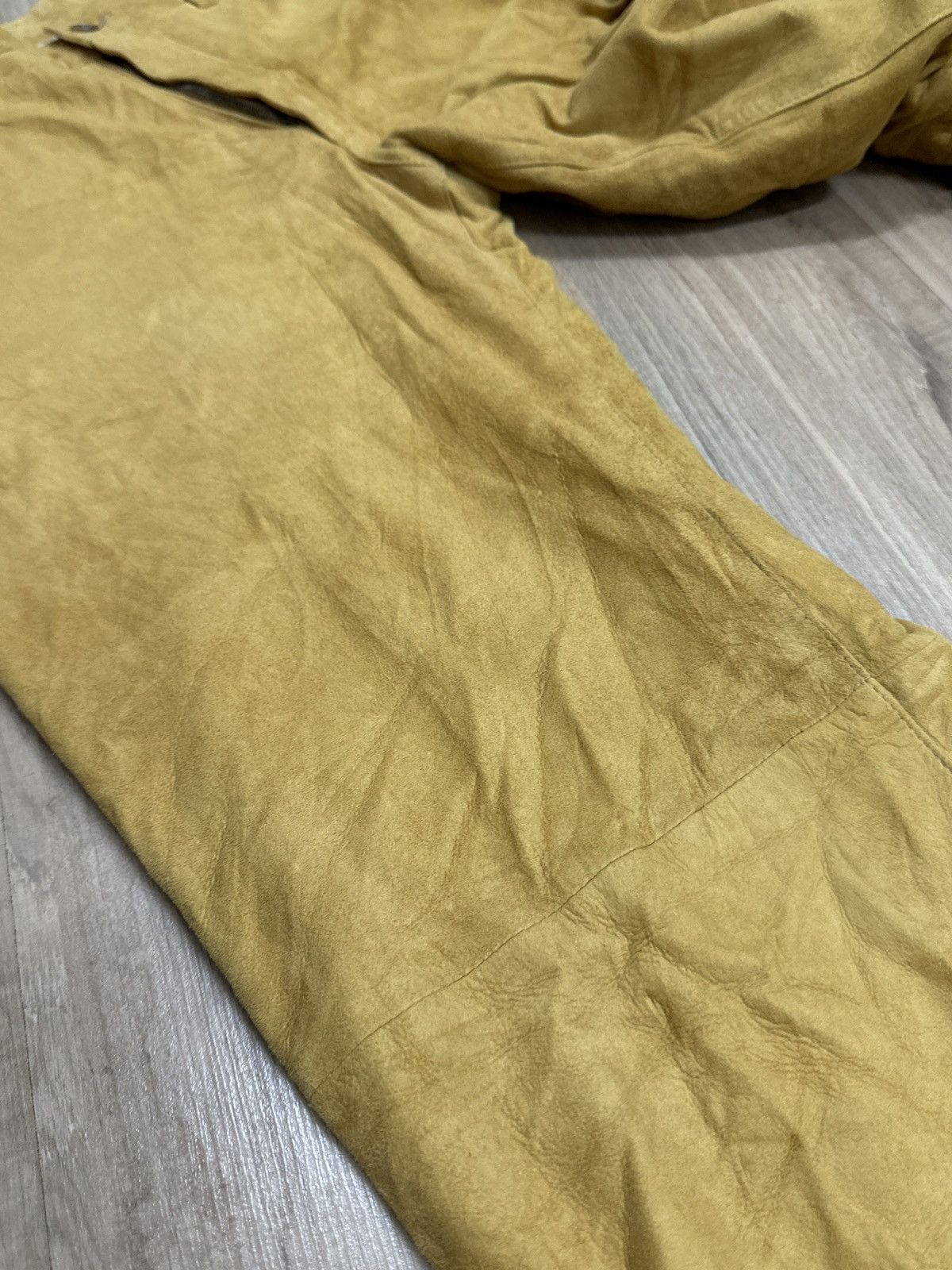 Paul Smith VINTAGE PAUL SMITH LEATHER PANTS Size US 33 - 8 Thumbnail