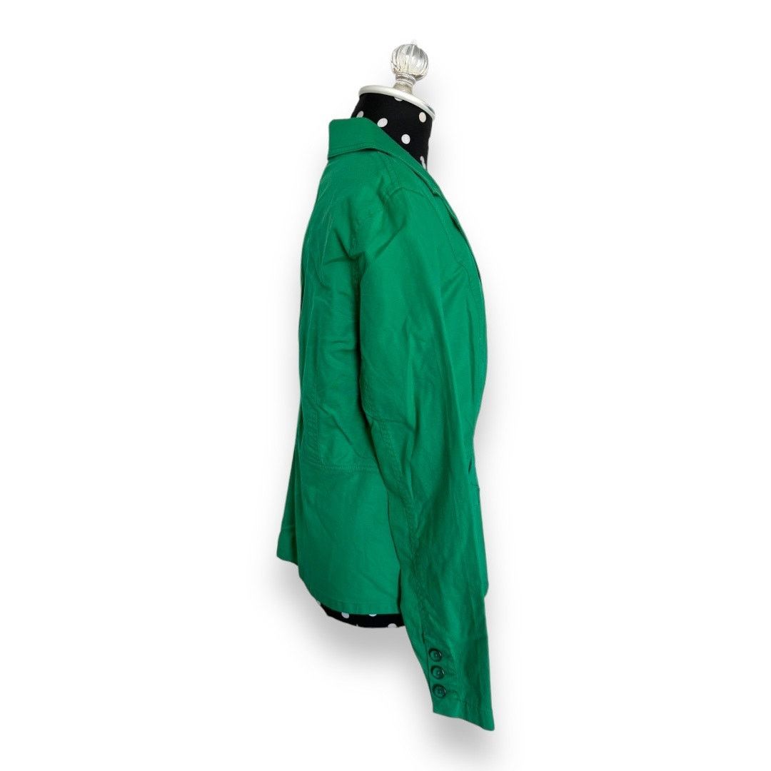 Other CAbi Womens Jacket Sz S Verde Green Single Button Blazer Size S / US 4 / IT 40 - 6 Thumbnail