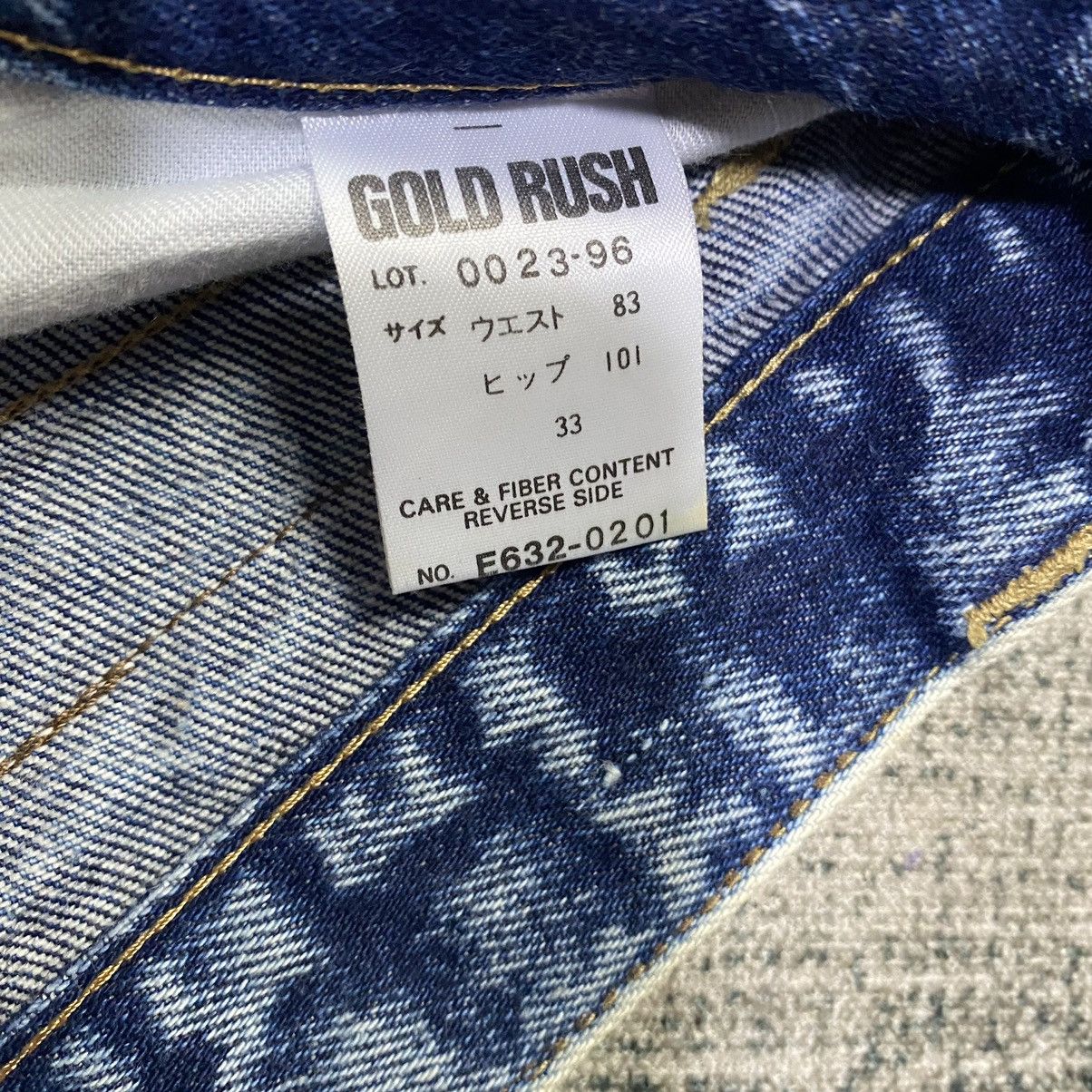Japanese Brand × Vintage Vintage Gold Rush Distressed Acid Wash Mom Denim Jeans Men Size US 33 - 17 Thumbnail