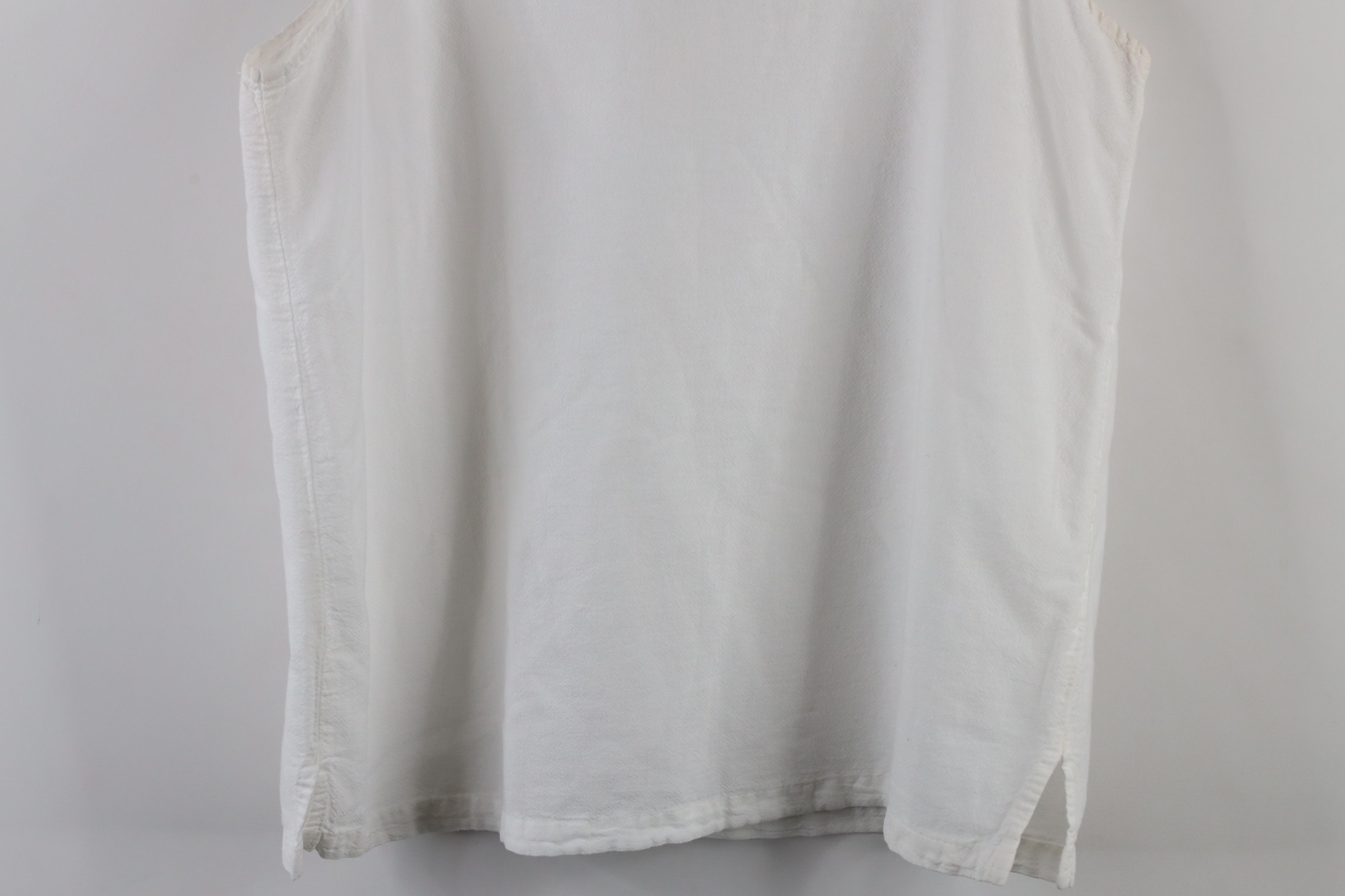 Vintage Vintage 90s Streetwear Gauzy Cotton Tank Top T-Shirt USA Size M / US 6-8 / IT 42-44 - 10 Thumbnail