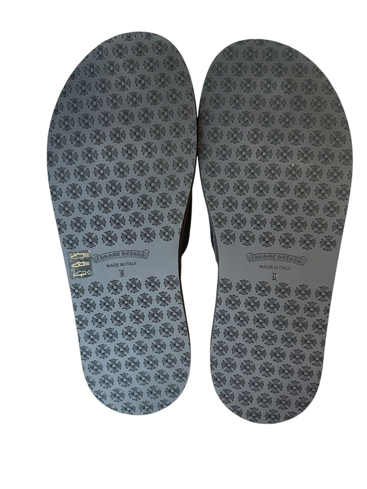 Chrome Hearts Chrome Hearts “Hotel Slipper” Blk Size US 12 / EU 45 - 3 Thumbnail