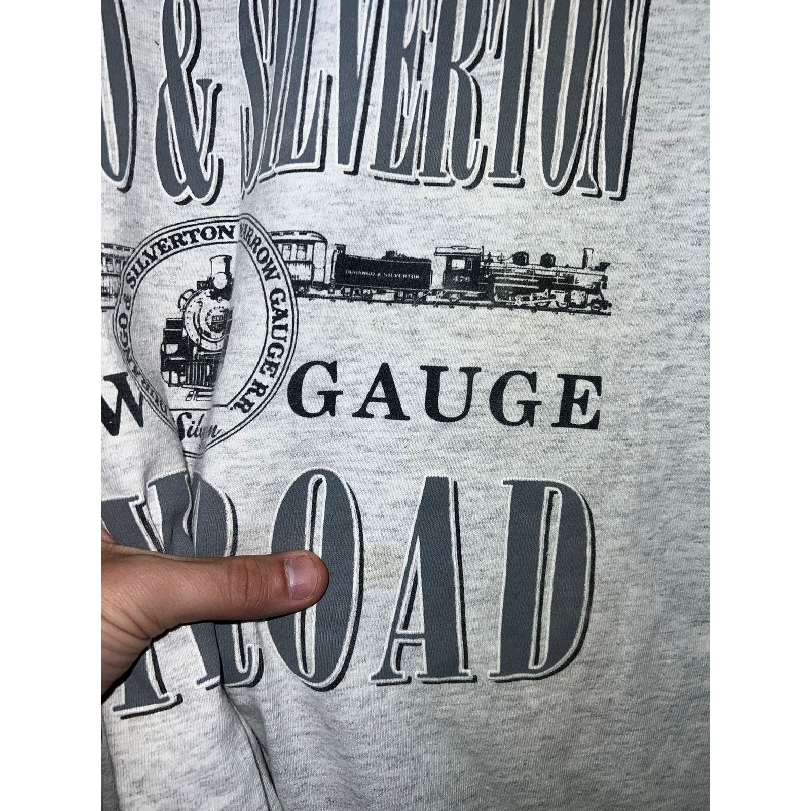 Gear for Sports Vintaeg Durango & Silverton Railroad Shirt Narrow Gauge 90s Size US XXL / EU 58 / 5 - 4 Thumbnail
