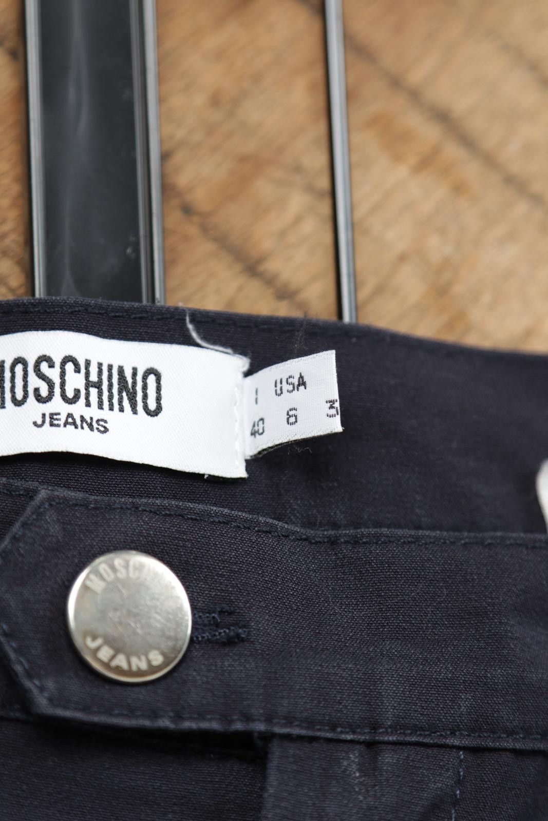 Moschino 00's Moschino Jeans Straight-Leg-Pant Size 27" / US 4 / IT 40 - 6 Thumbnail
