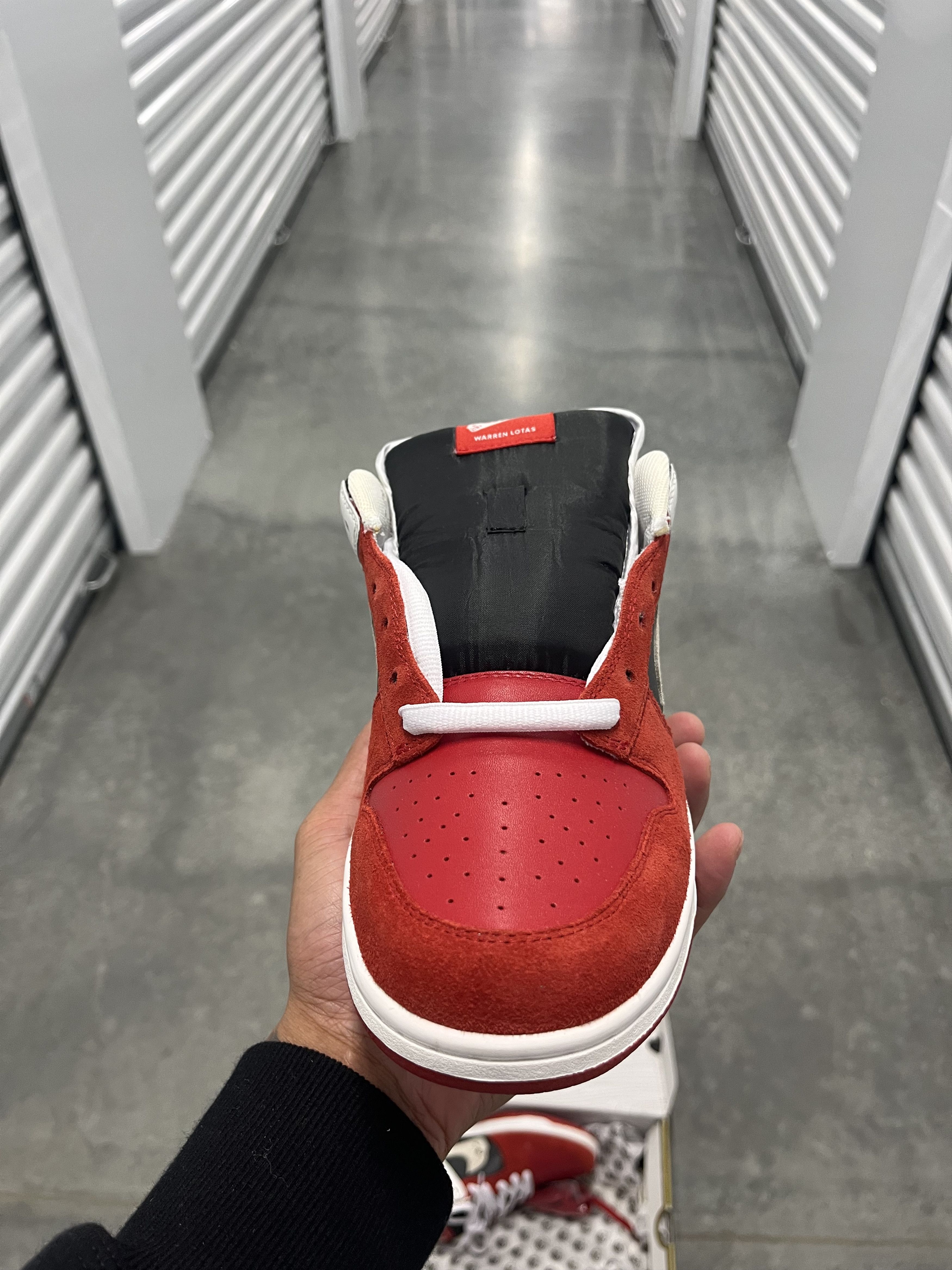 Warren Lotas Warren Lotas Jason SB Dunk Low Red 8.5 Size US 8.5 / EU 41-42 - 5 Thumbnail