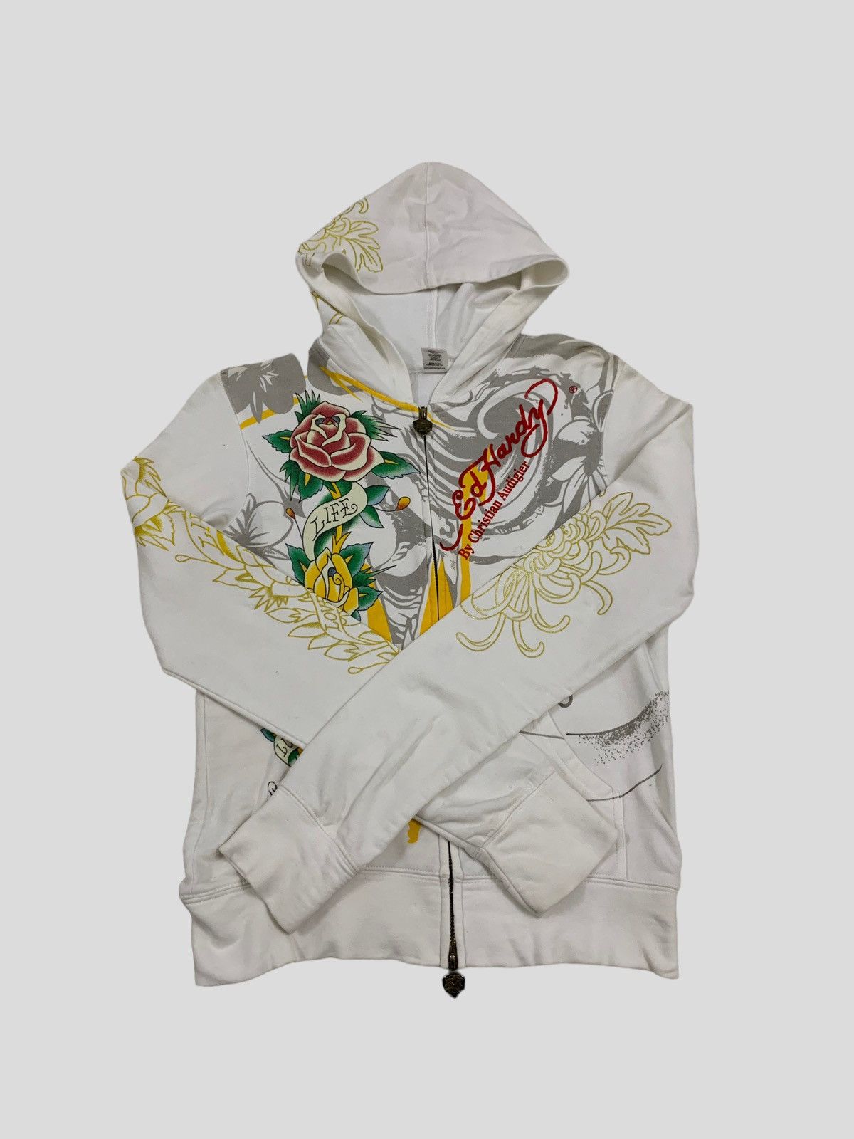 Christian Audigier × Ed Hardy ED HARDY BY CHRISTIAN AUDIGER ZIP UP HOODIE Size US S / EU 44-46 / 1 - 2 Thumbnail