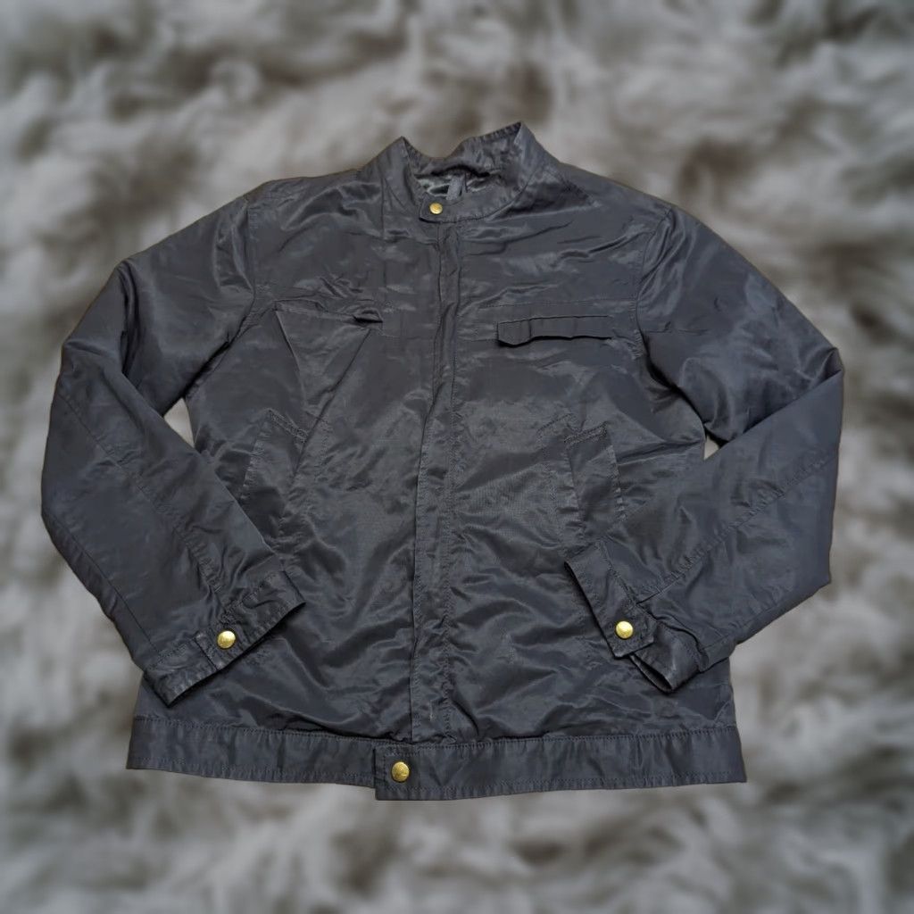 J.Lindeberg J. Lindeberg Jacket Mens Size M Black Full Zip Biker Pockets Size US M / EU 48-50 / 2 - 1 Thumbnail