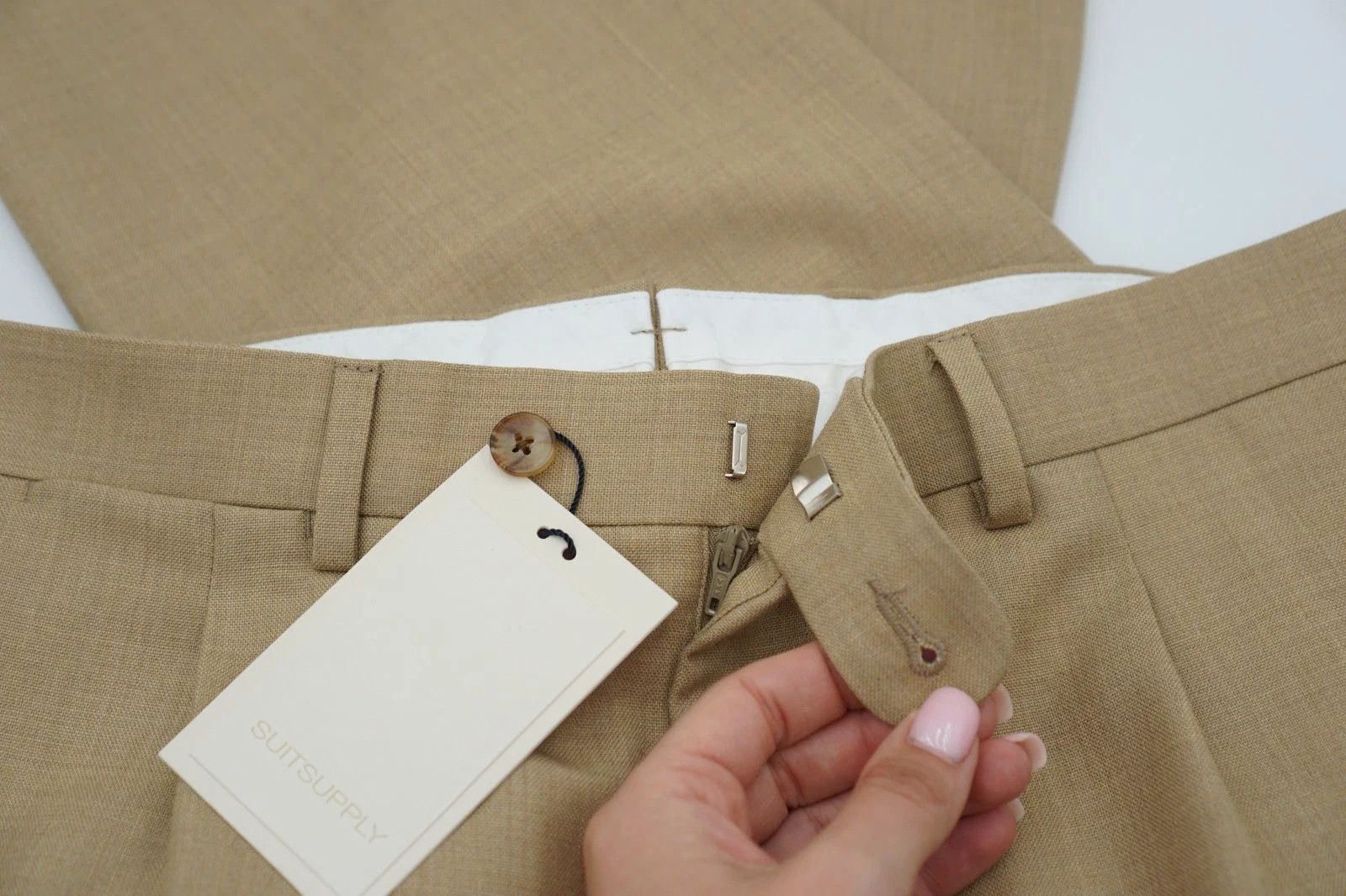 Suitsupply Men Suitsupply Pants Brescia Wool Holland & Sherry 25 US40S Size 40S - 3 Thumbnail