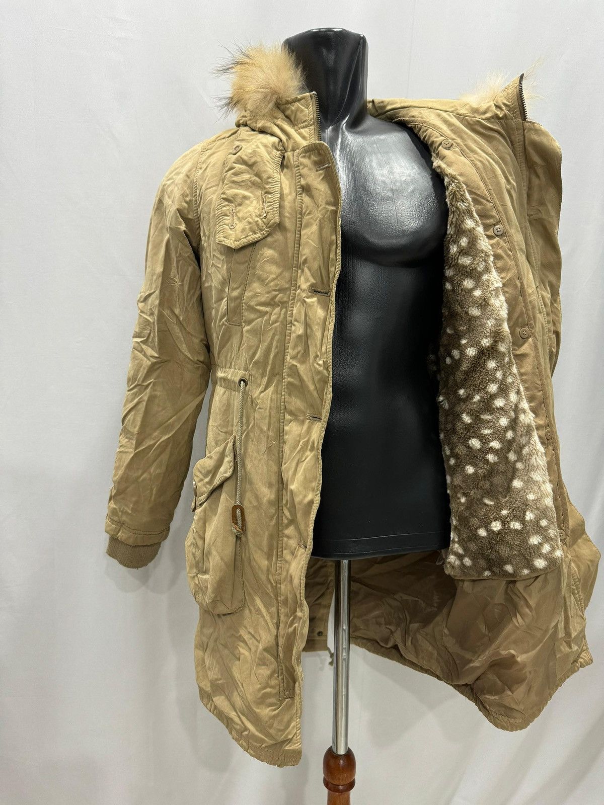 Japanese Brand × Vintage IKKA Laidback Genuine Comfort Parka jacket Size L / US 10 / IT 46 - 10 Thumbnail